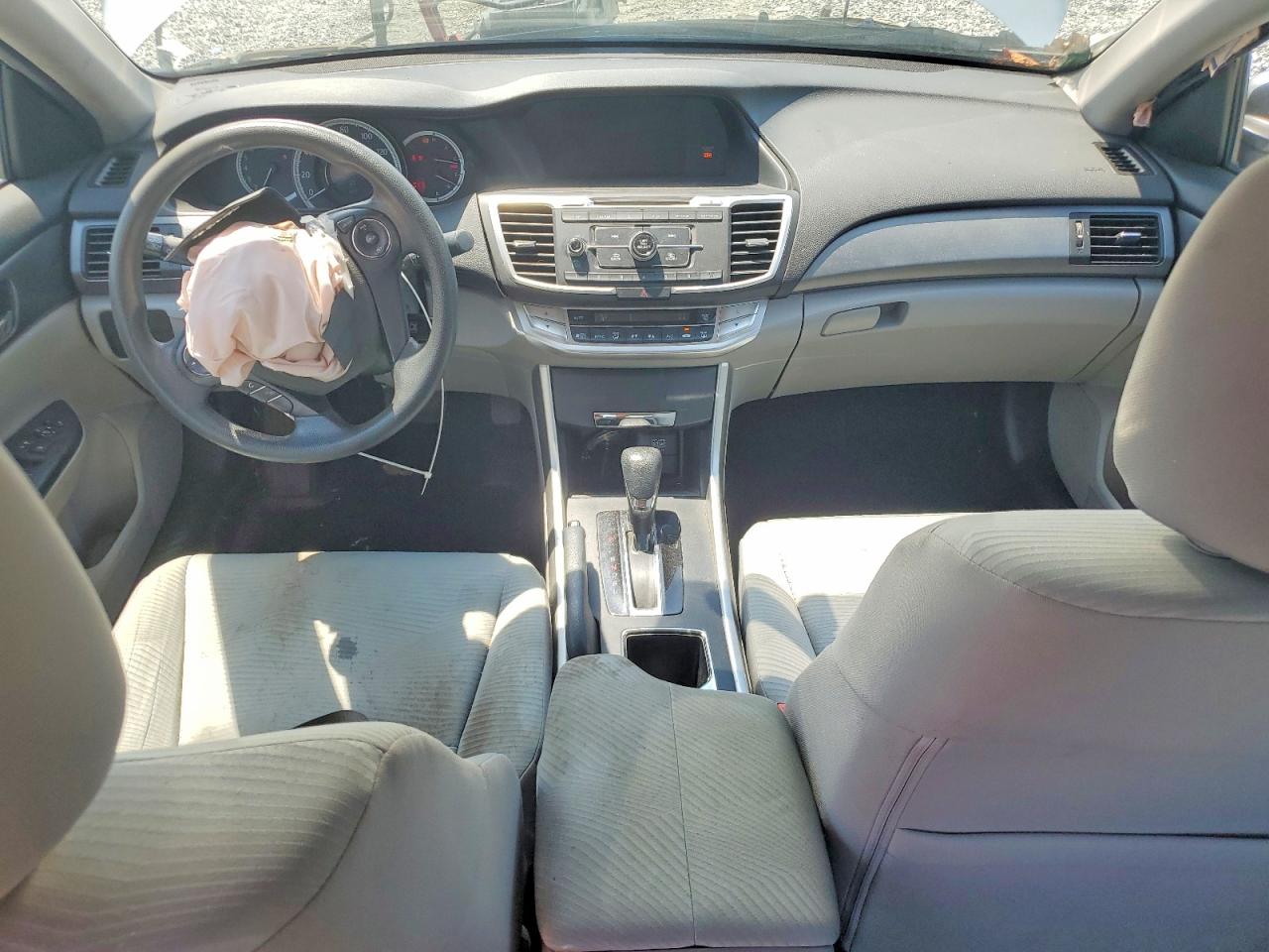 2014 Honda Accord Lx Silver vin: 1HGCR2F31EA017117