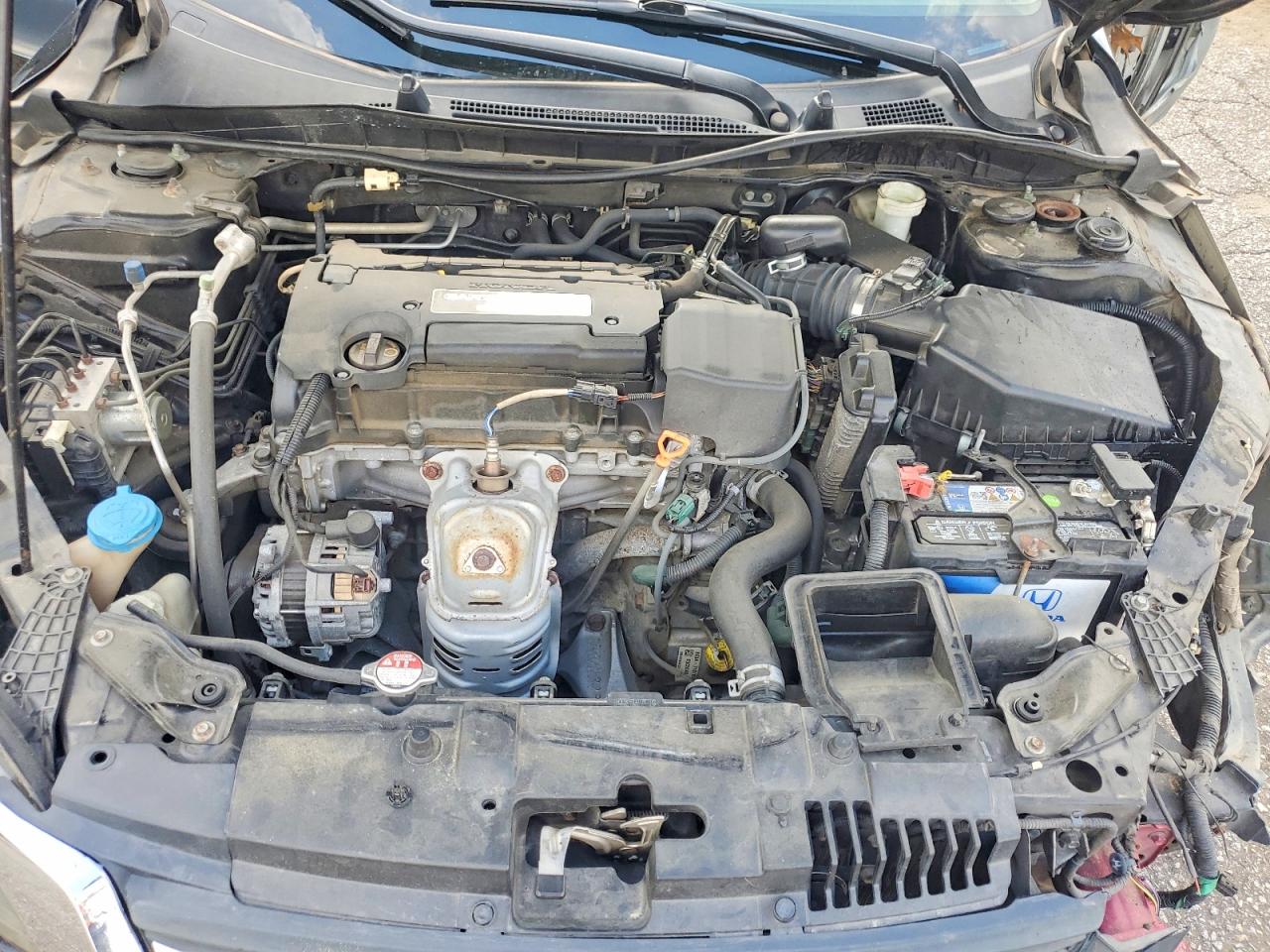 2014 Honda Accord Lx Black vin: 1HGCR2F31EA024598