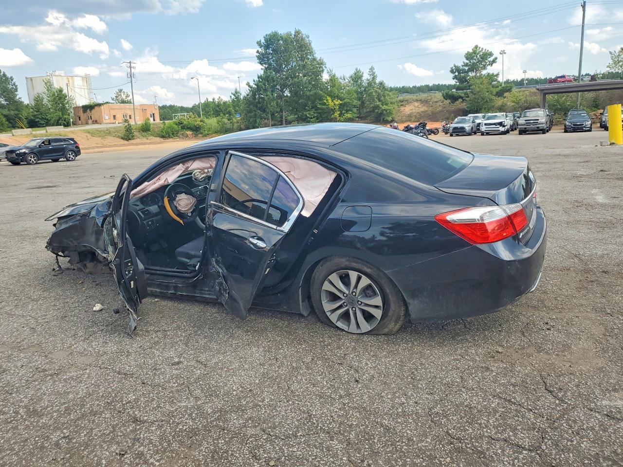 2014 Honda Accord Lx Black vin: 1HGCR2F31EA024598