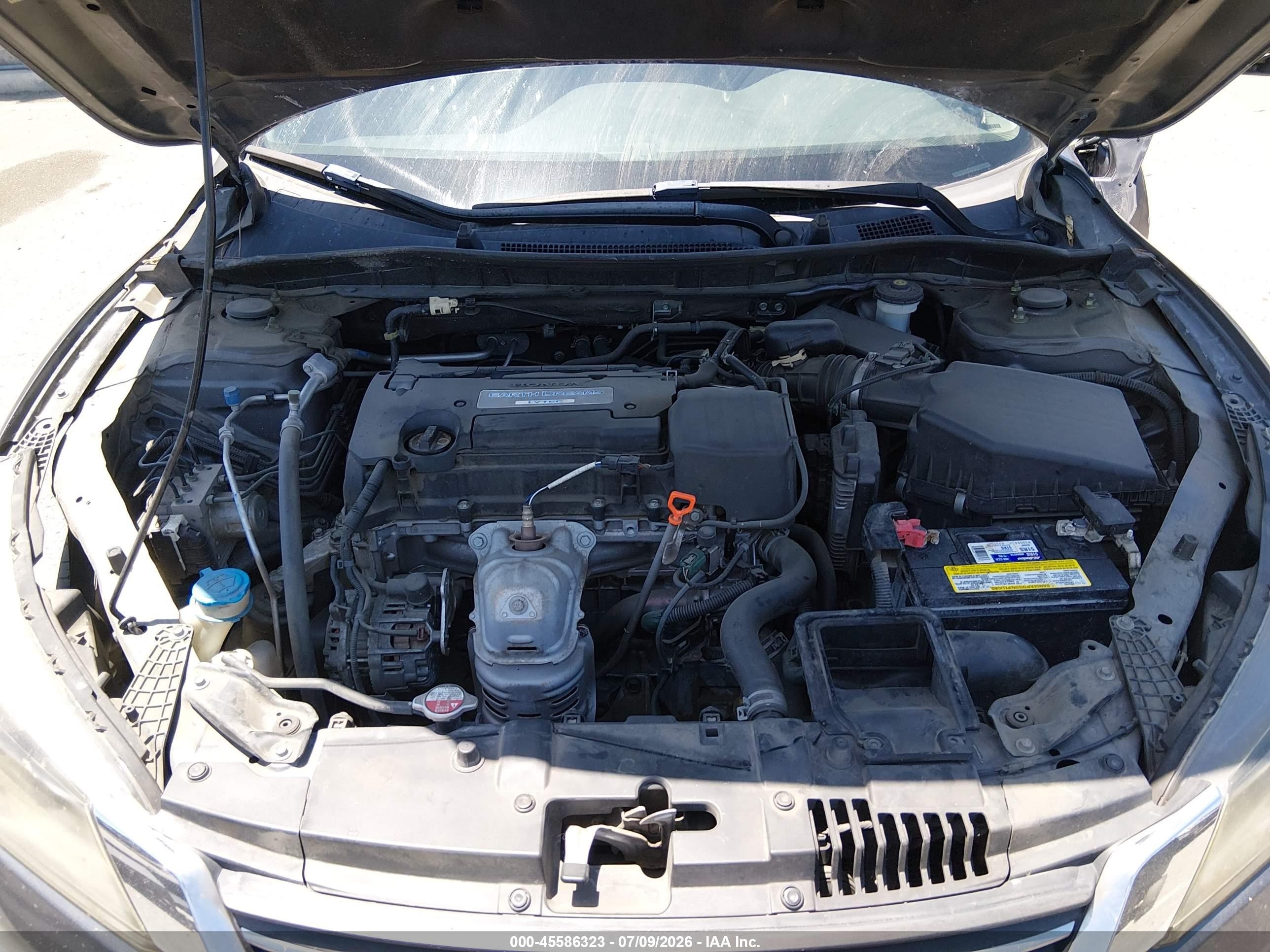 2014 Honda Accord Lx Gray vin: 1HGCR2F31EA061649