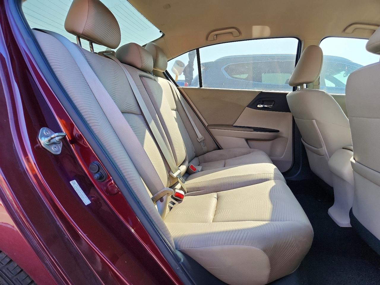 2014 Honda Accord Lx Burgundy vin: 1HGCR2F31EA085434