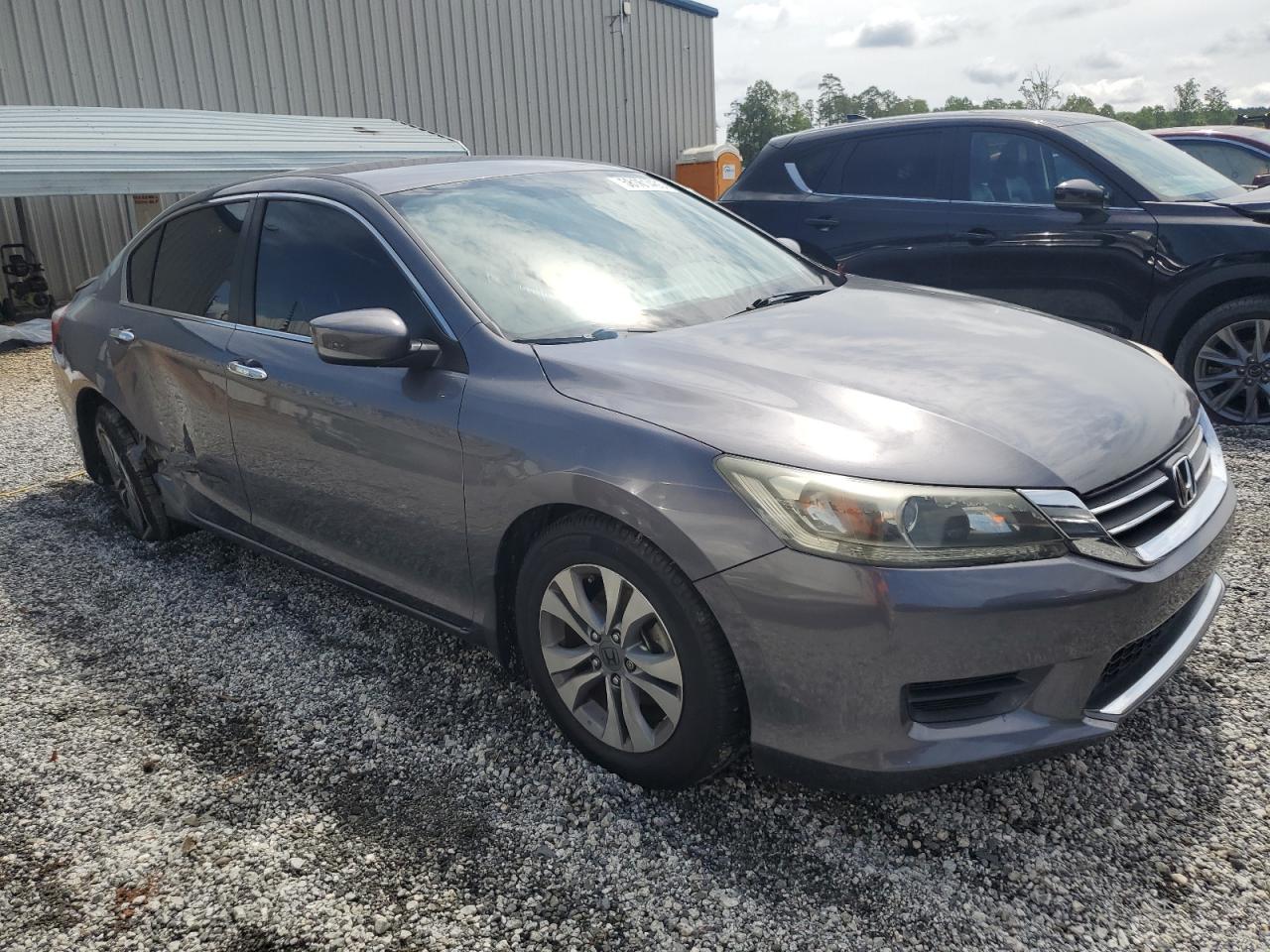 2014 Honda Accord Lx Gray vin: 1HGCR2F31EA232884