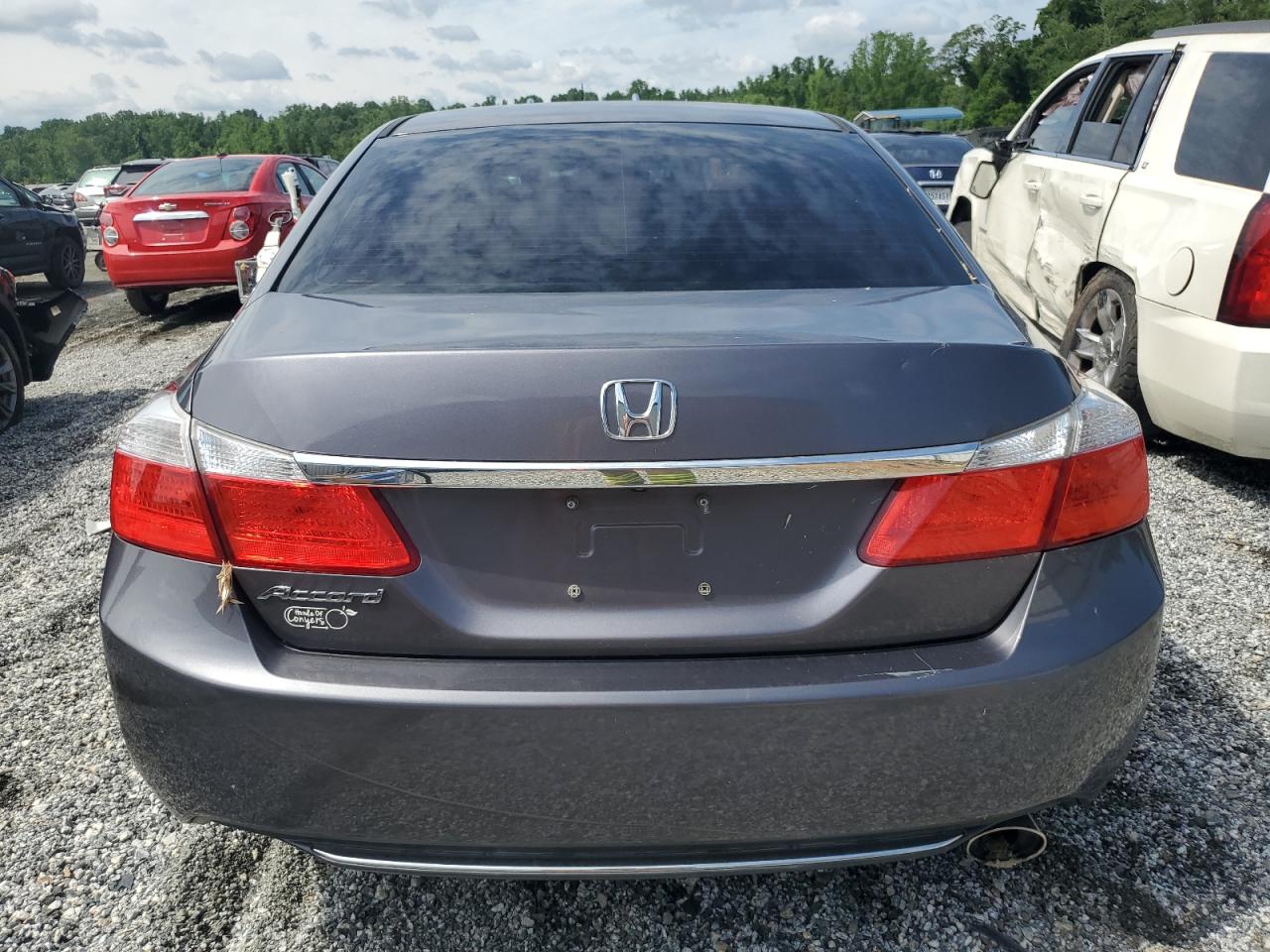 2014 Honda Accord Lx Gray vin: 1HGCR2F31EA232884