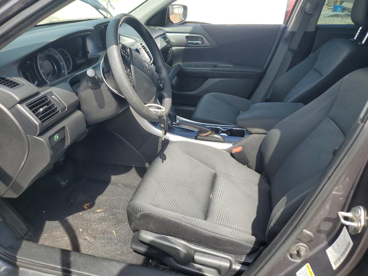 2014 Honda Accord Lx Gray vin: 1HGCR2F31EA232884
