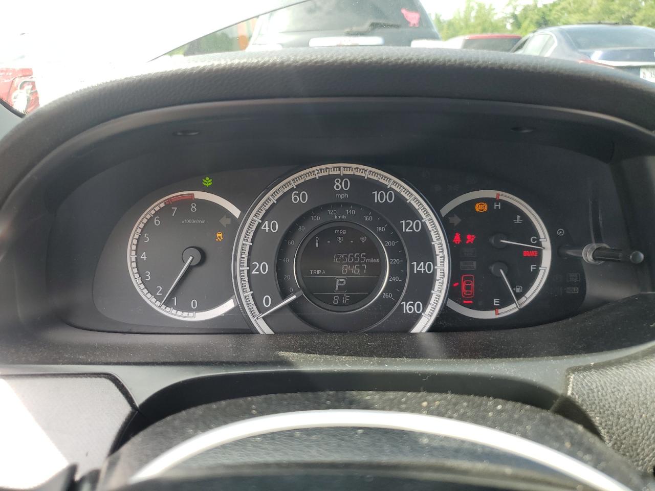 2014 Honda Accord Lx Gray vin: 1HGCR2F31EA232884