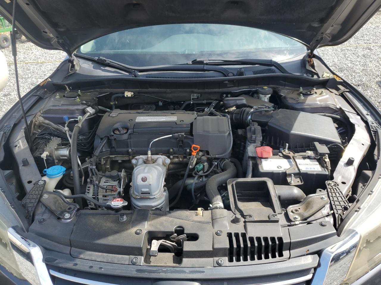 2014 Honda Accord Lx Gray vin: 1HGCR2F31EA232884