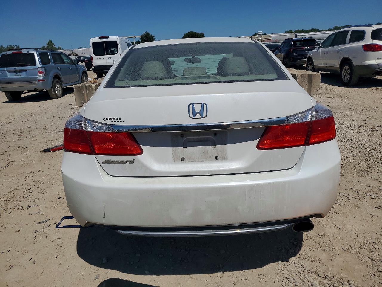 2015 Honda Accord Lx White vin: 1HGCR2F31FA036283