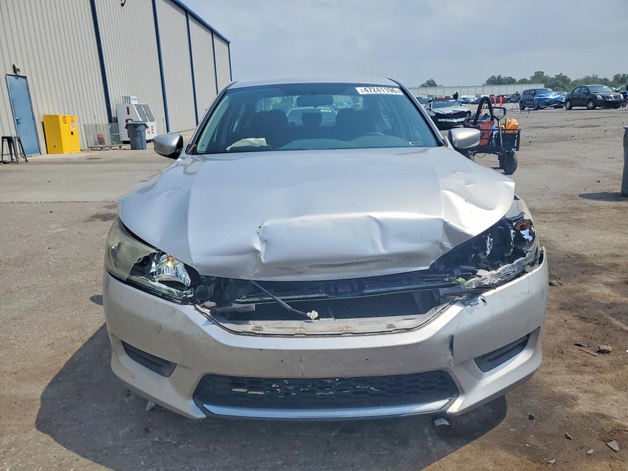 2015 Honda Accord Lx Серебряный vin: 1HGCR2F31FA069350