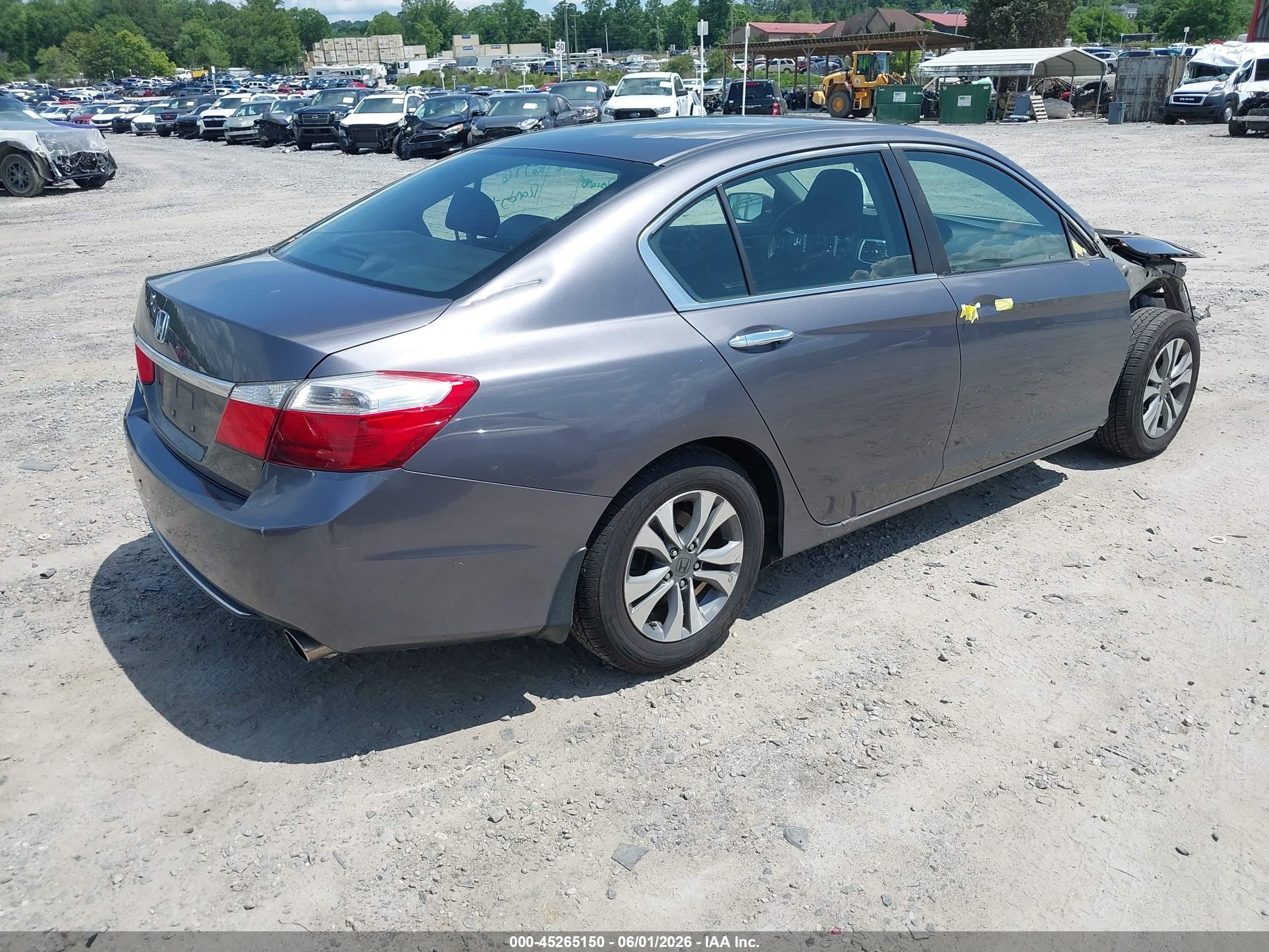 2015 Honda Accord Lx Синий vin: 1HGCR2F31FA079263