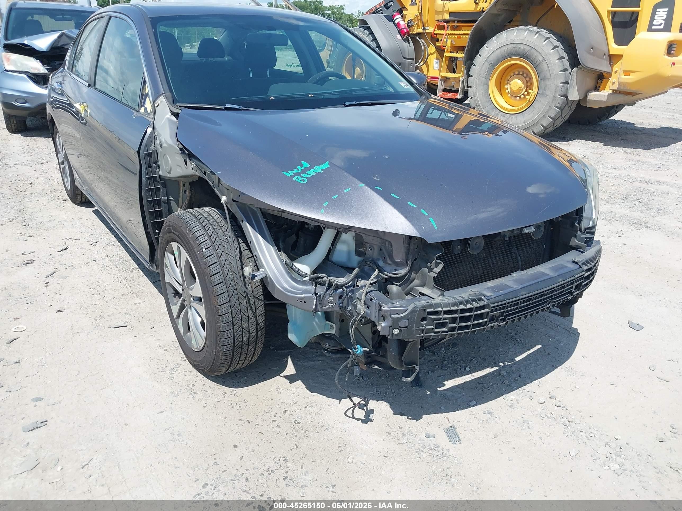 2015 Honda Accord Lx Синий vin: 1HGCR2F31FA079263