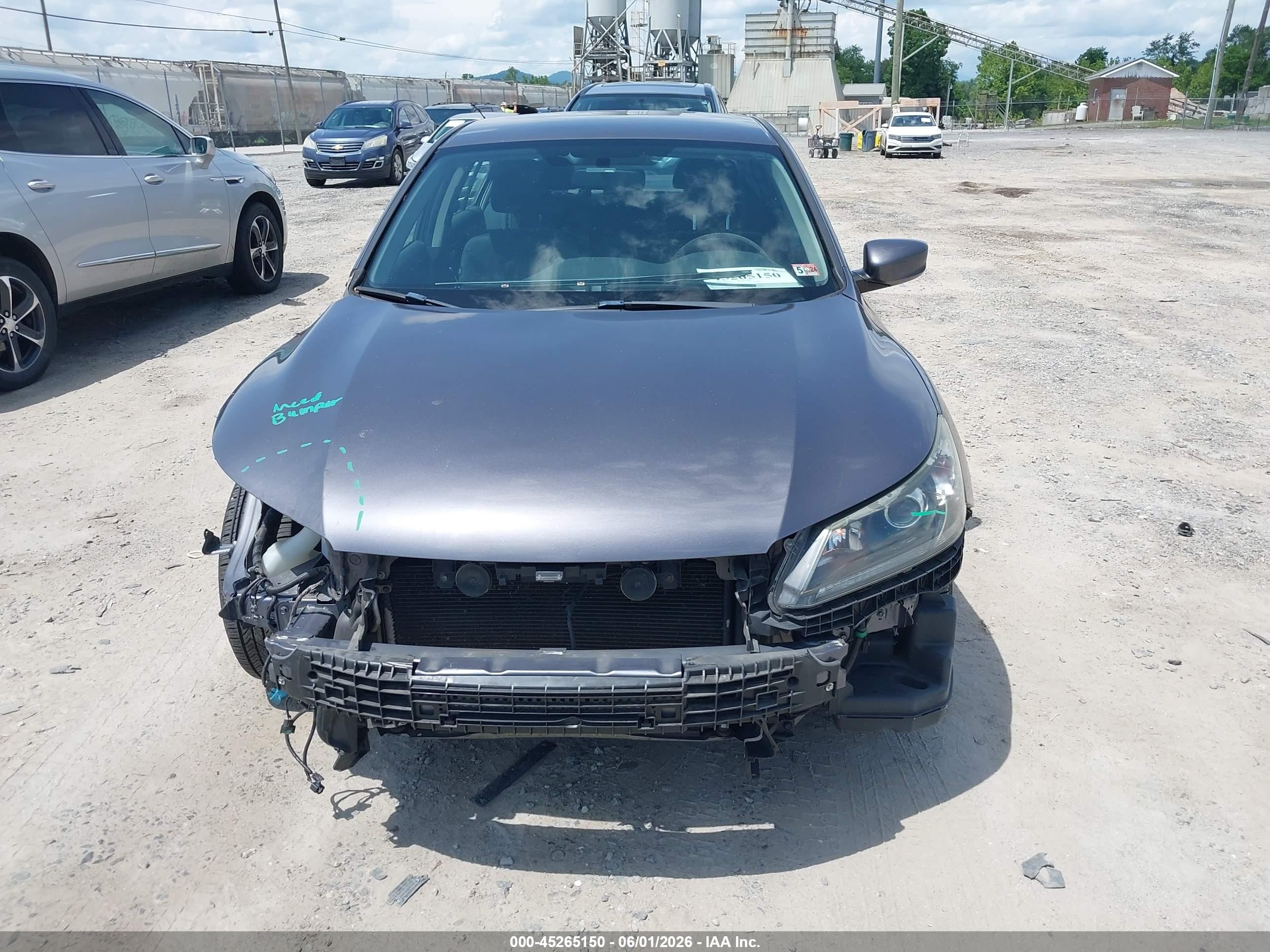 2015 Honda Accord Lx Синий vin: 1HGCR2F31FA079263