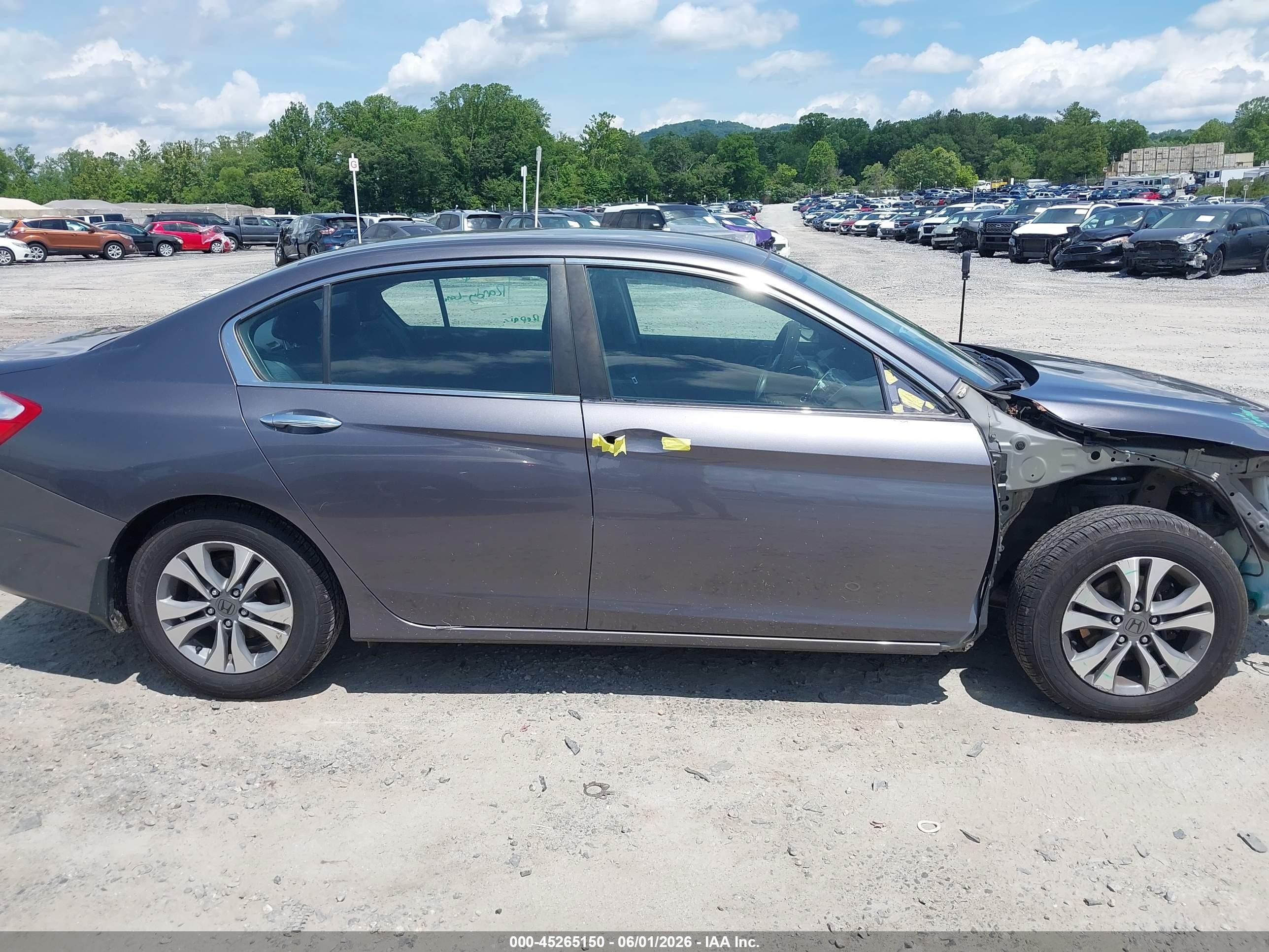 2015 Honda Accord Lx Синий vin: 1HGCR2F31FA079263