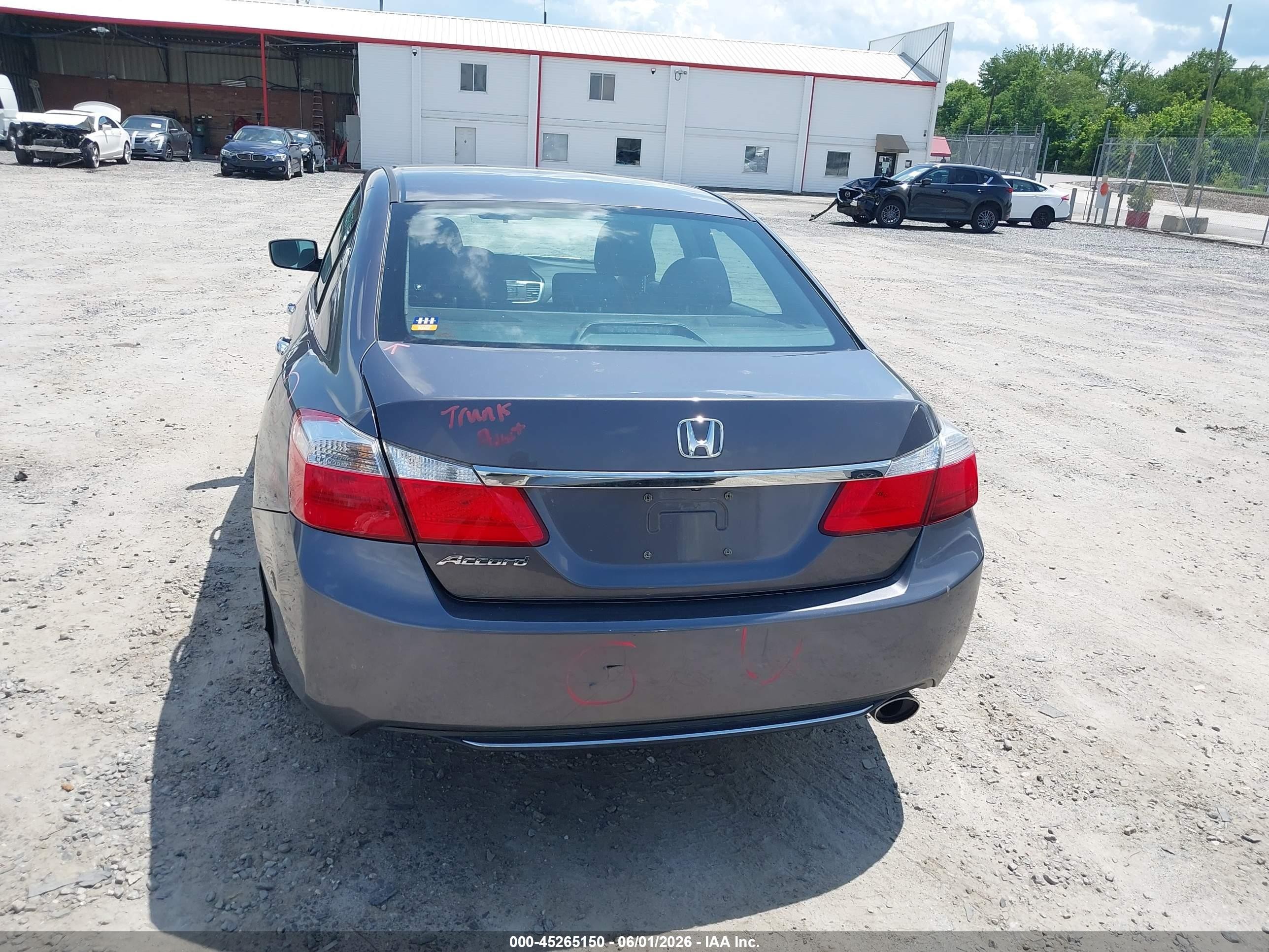 2015 Honda Accord Lx Синий vin: 1HGCR2F31FA079263