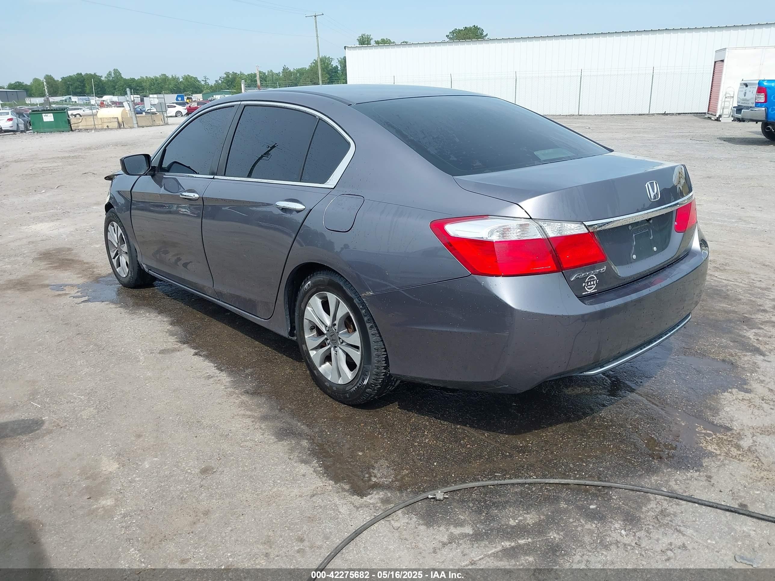2015 Honda Accord Lx Серый vin: 1HGCR2F31FA125187