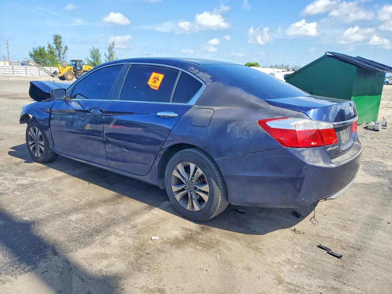 2015 Honda Accord Lx Blue vin: 1HGCR2F31FA130177