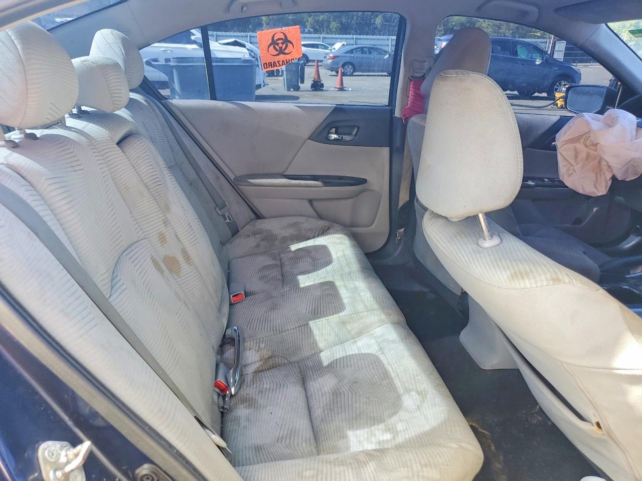 2015 Honda Accord Lx Blue vin: 1HGCR2F31FA130177