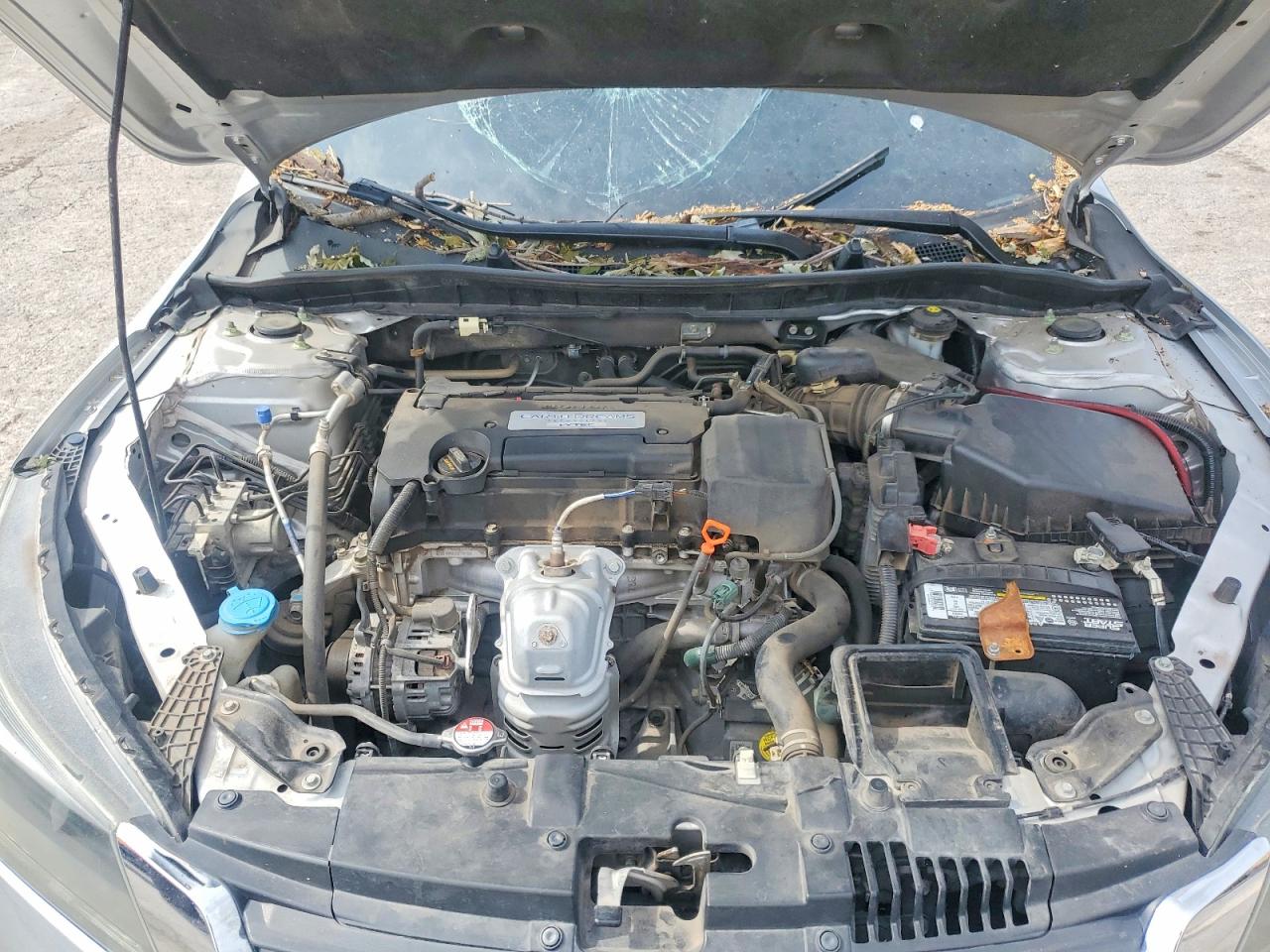 2015 Honda Accord Lx Серебряный vin: 1HGCR2F31FA137159