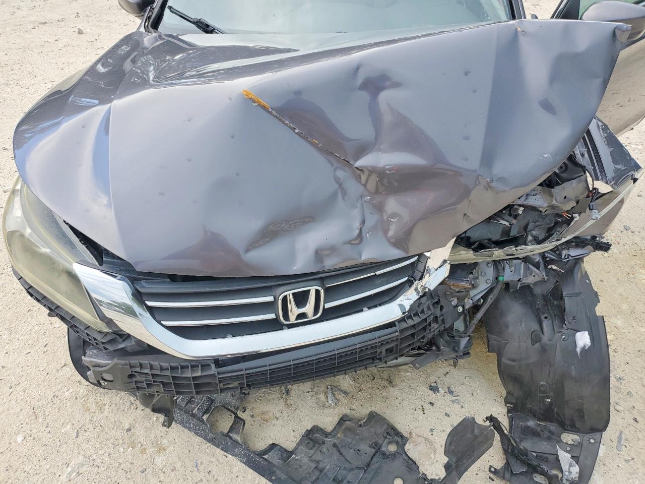 2015 Honda Accord Lx Gray vin: 1HGCR2F31FA172428