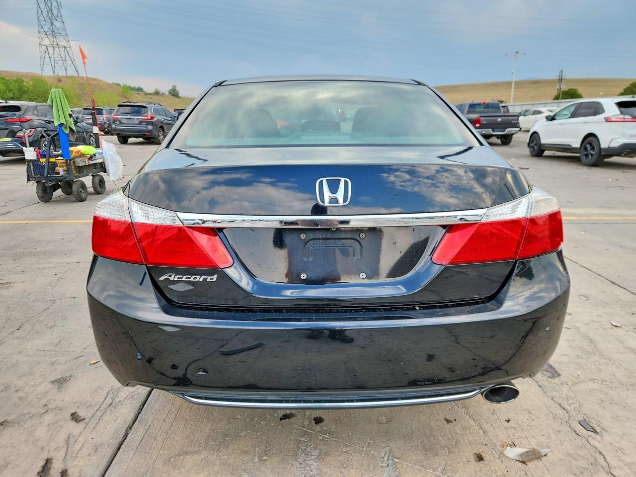 2015 Honda Accord Lx Black vin: 1HGCR2F31FA180593
