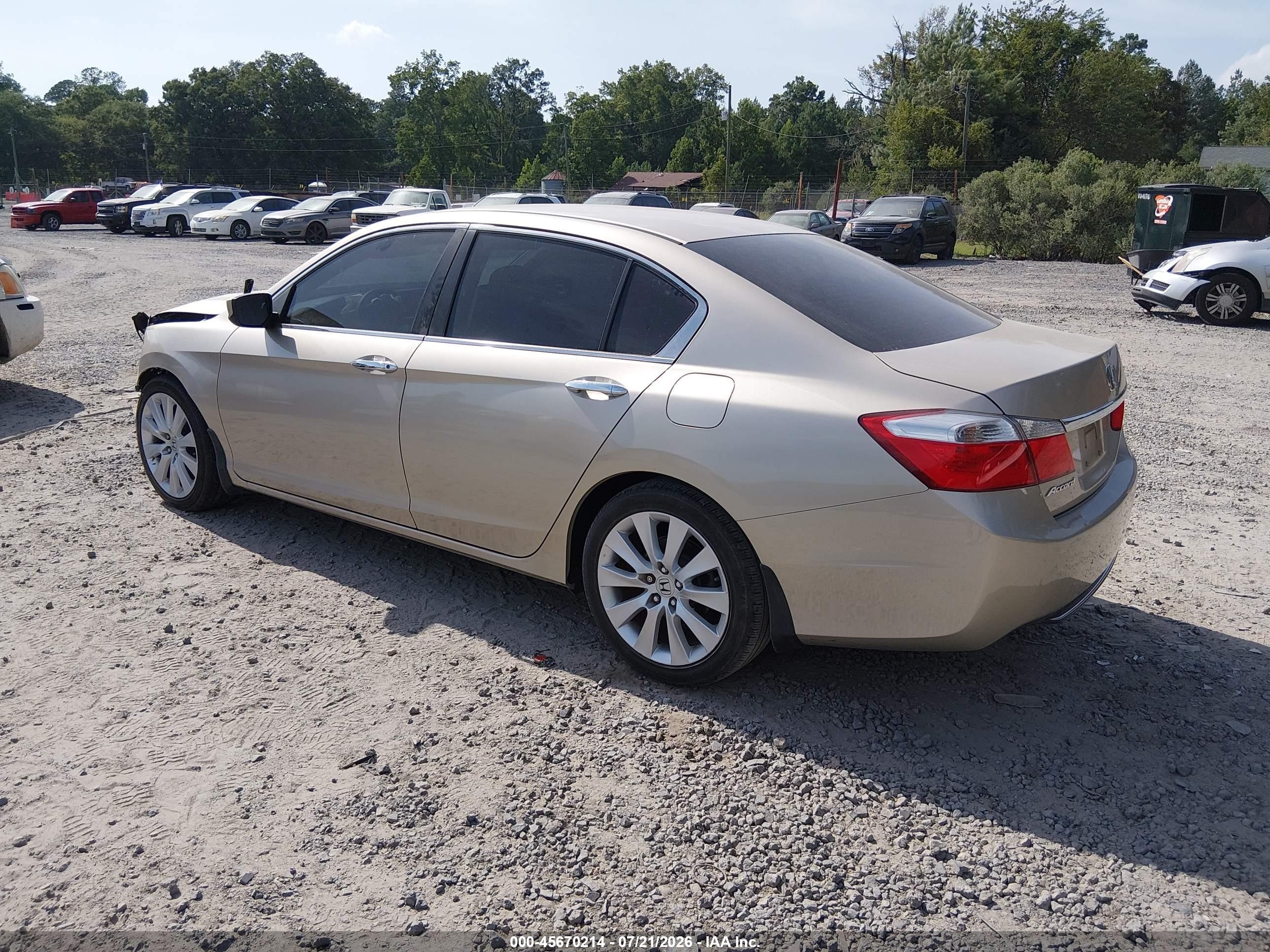 2015 Honda Accord Lx Золотой vin: 1HGCR2F31FA189505