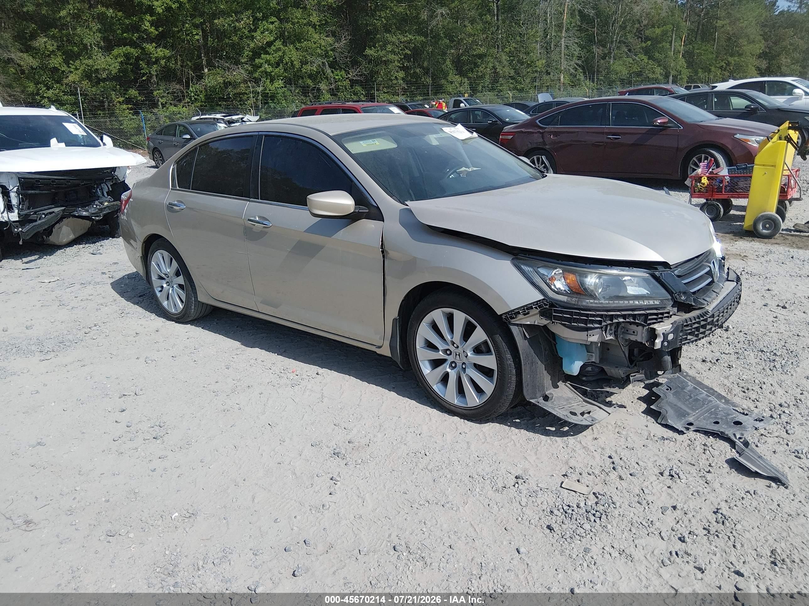 2015 Honda Accord Lx Gold vin: 1HGCR2F31FA189505