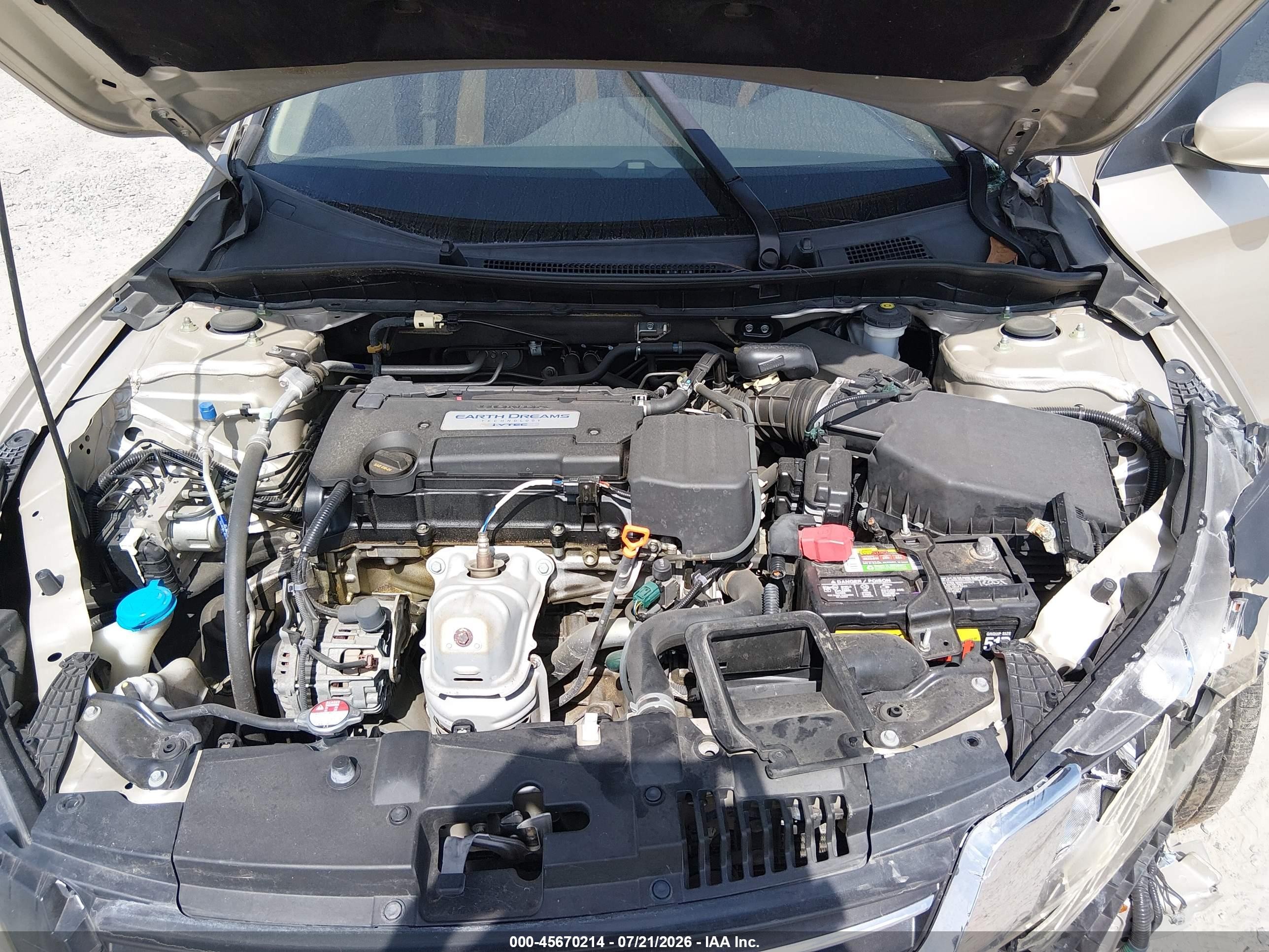 2015 Honda Accord Lx Золотой vin: 1HGCR2F31FA189505