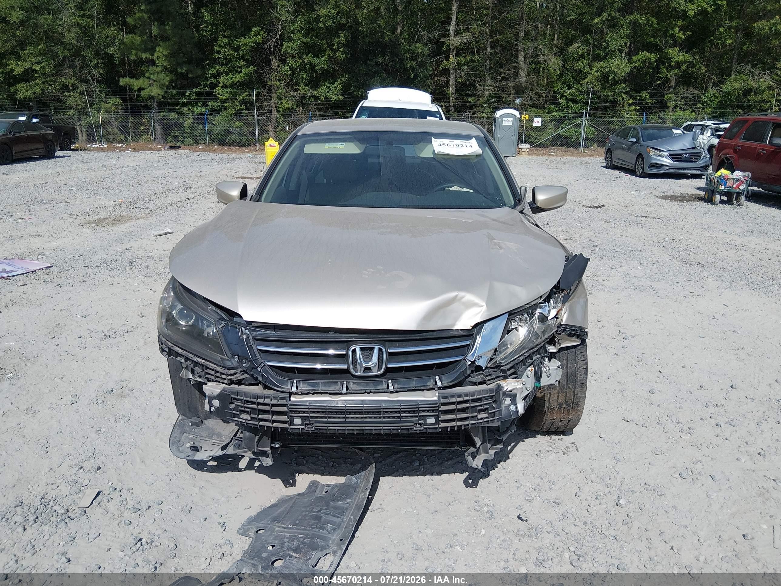 2015 Honda Accord Lx Золотой vin: 1HGCR2F31FA189505