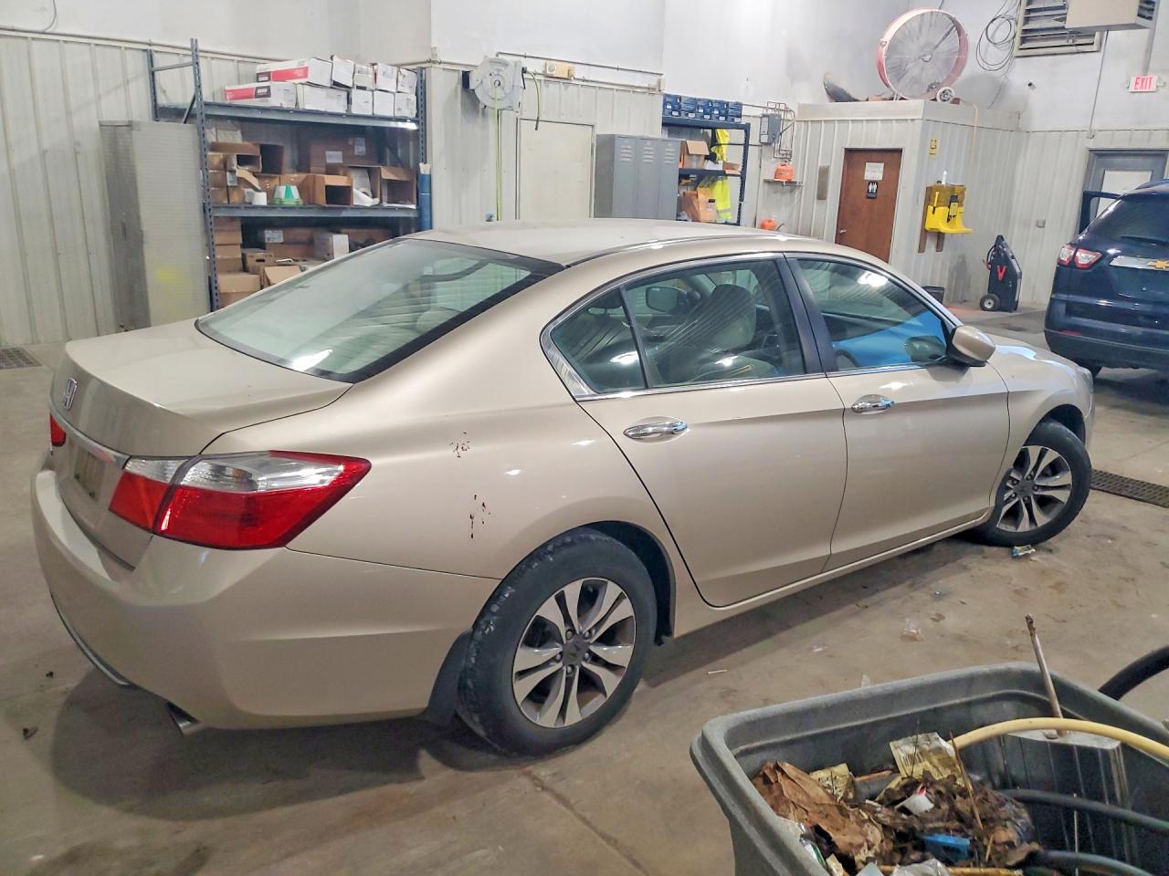 2015 Honda Accord Lx Silver vin: 1HGCR2F31FA205038
