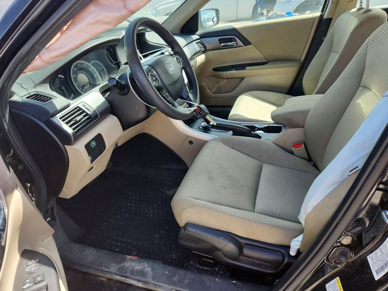 2015 Honda Accord Lx Black vin: 1HGCR2F31FA214984