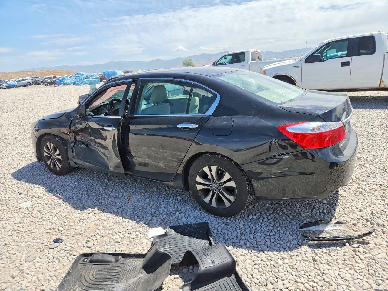 2015 Honda Accord Lx Black vin: 1HGCR2F31FA214984