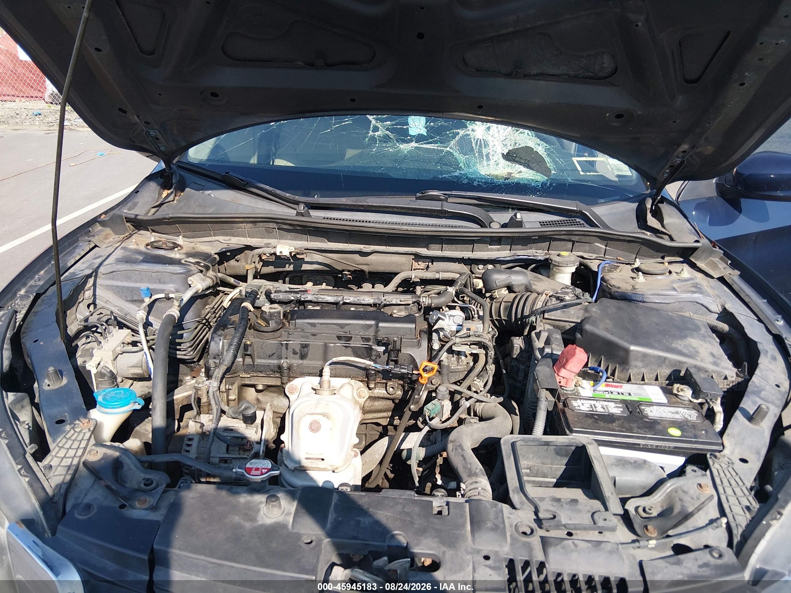 2015 Honda Accord Lx Dark Blue vin: 1HGCR2F31FA232353