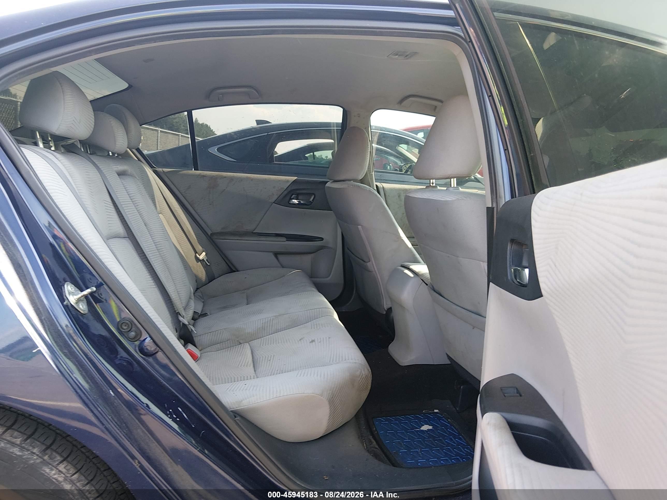2015 Honda Accord Lx Dark Blue vin: 1HGCR2F31FA232353
