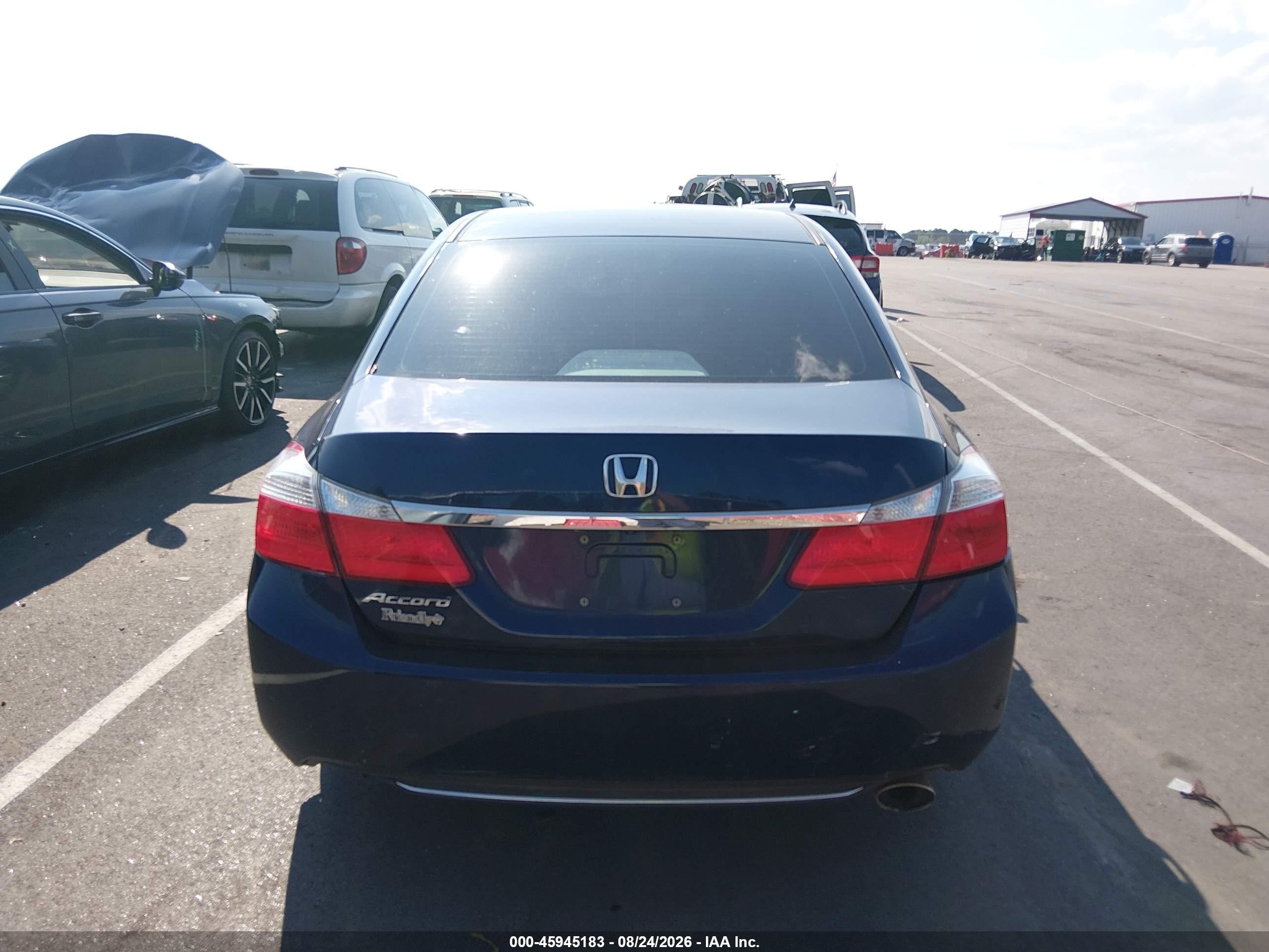 2015 Honda Accord Lx Dark Blue vin: 1HGCR2F31FA232353
