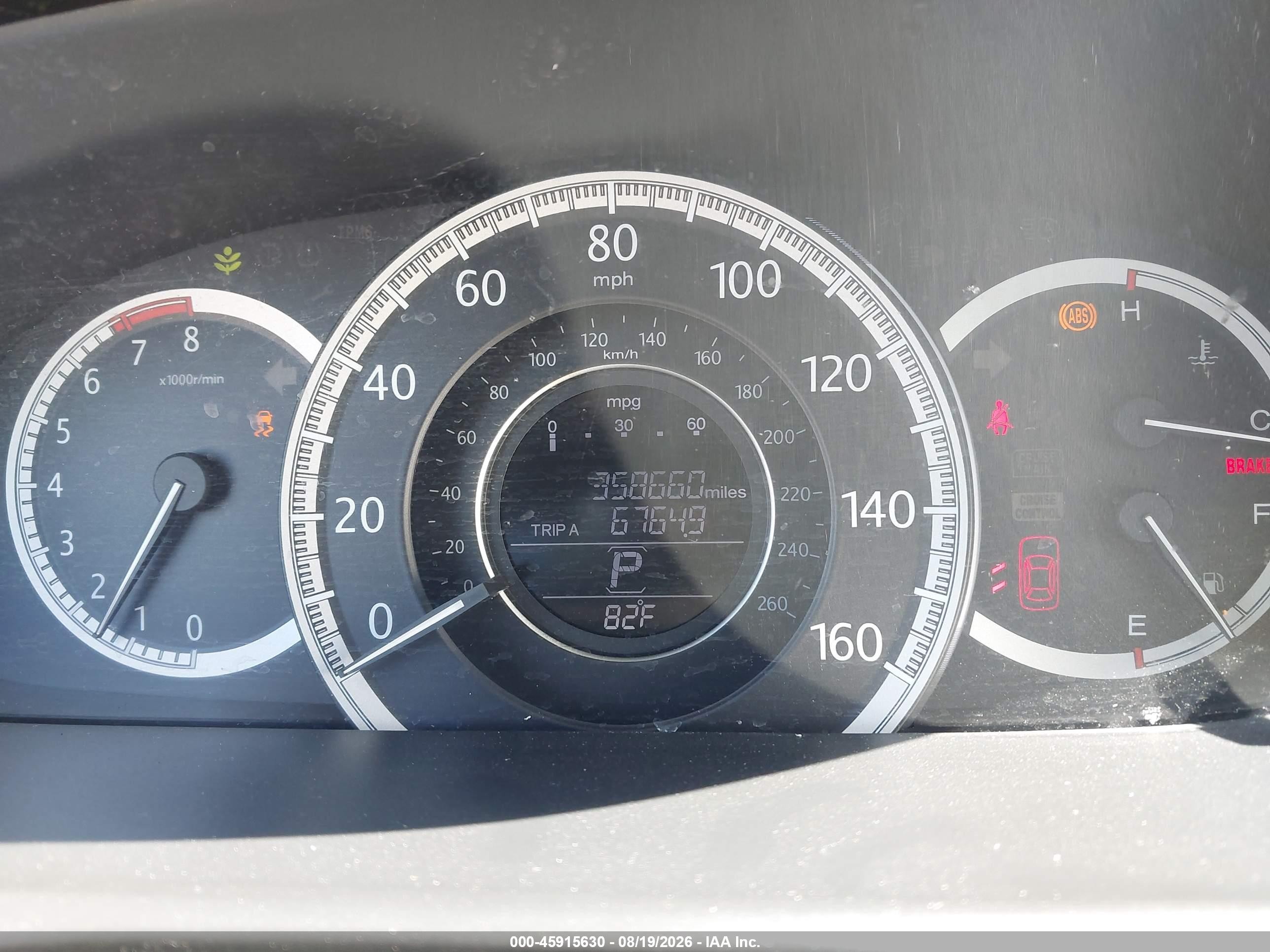 2015 Honda Accord Lx Gray vin: 1HGCR2F31FA235902