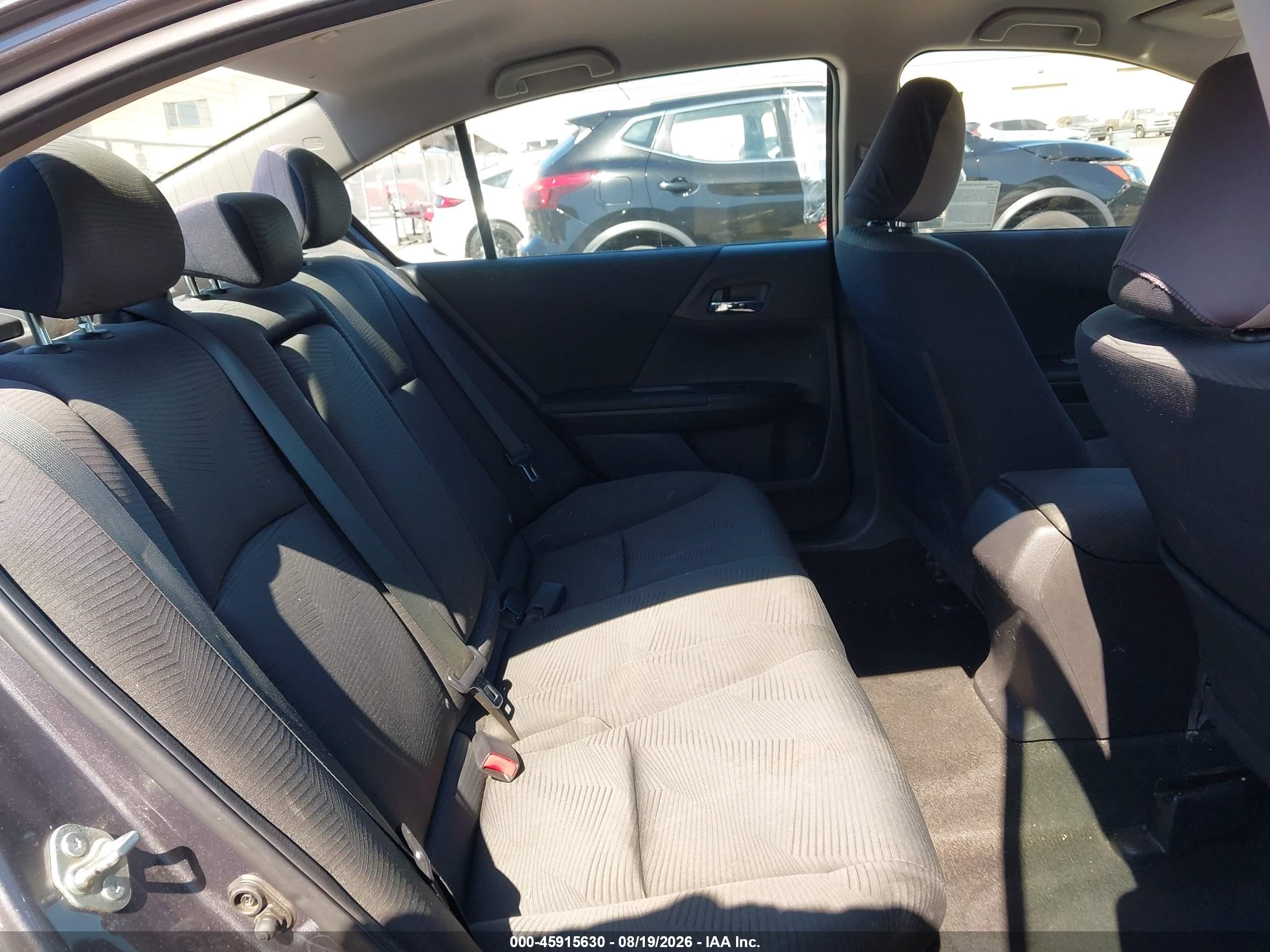 2015 Honda Accord Lx Gray vin: 1HGCR2F31FA235902