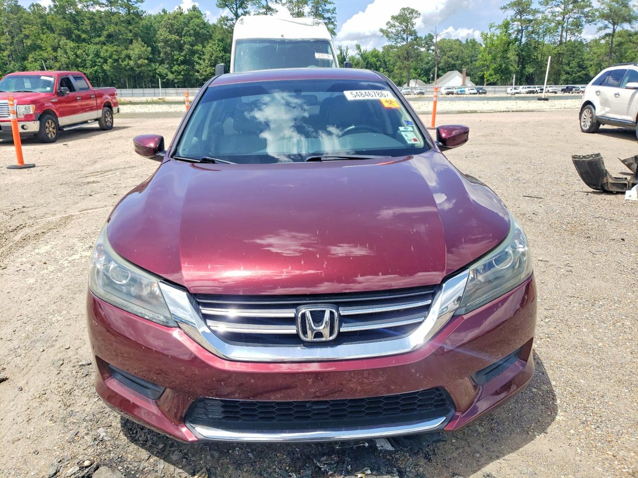 2015 Honda Accord Lx Maroon vin: 1HGCR2F31FA246060