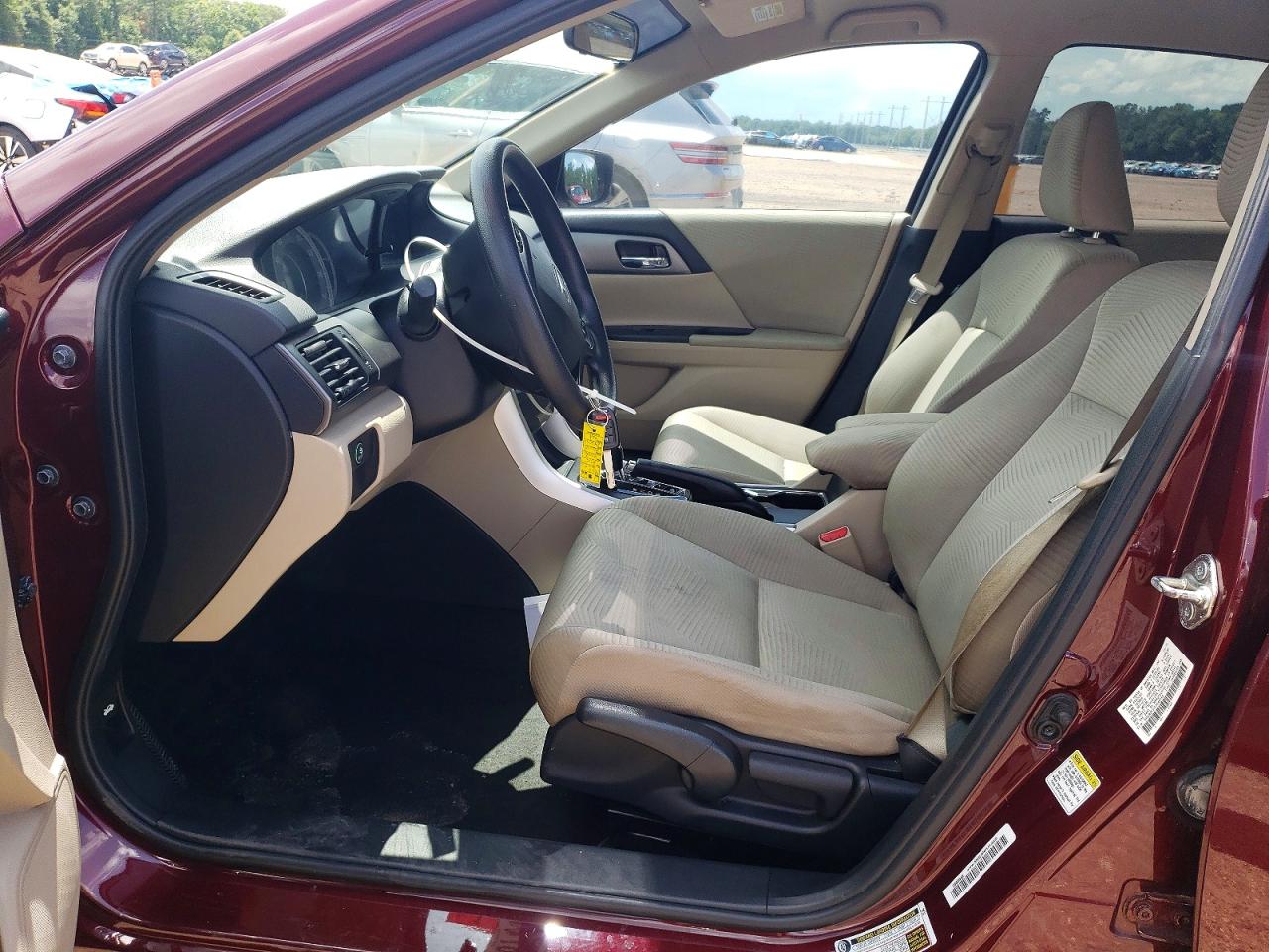2015 Honda Accord Lx Maroon vin: 1HGCR2F31FA246060