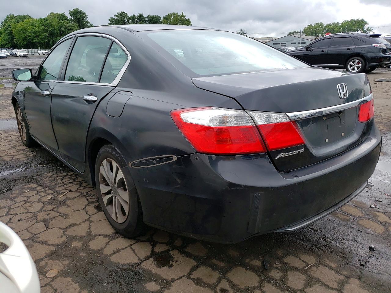 2015 Honda Accord Lx Black vin: 1HGCR2F31FA250044