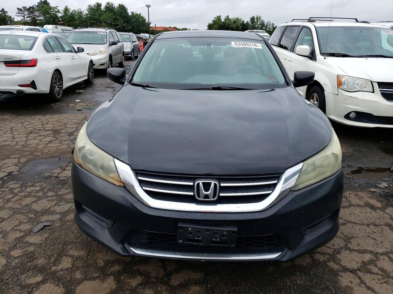 2015 Honda Accord Lx Black vin: 1HGCR2F31FA250044