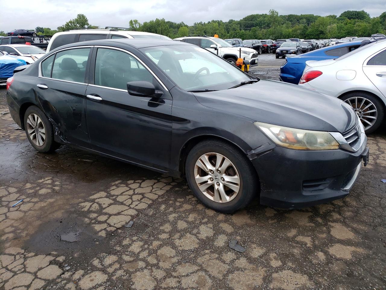 2015 Honda Accord Lx Black vin: 1HGCR2F31FA250044