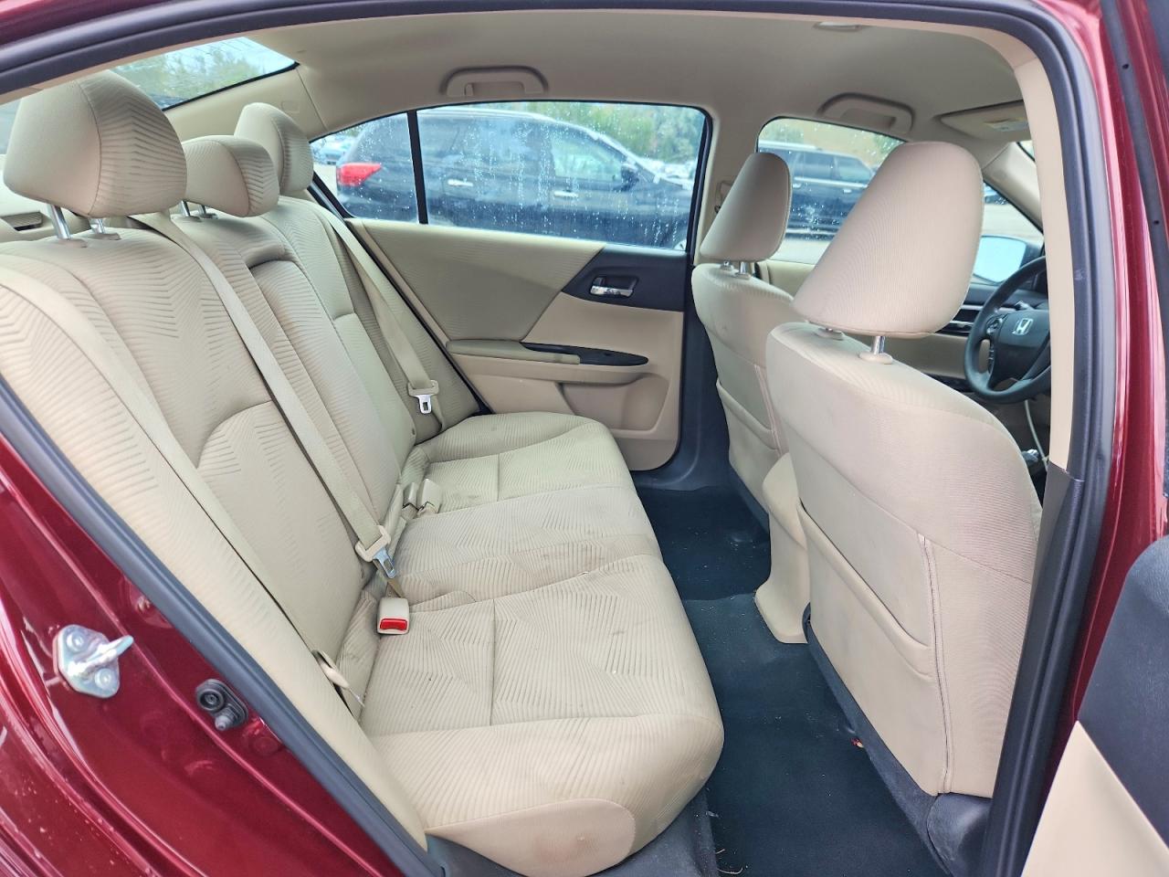 2015 Honda Accord Lx Maroon vin: 1HGCR2F31FA270357