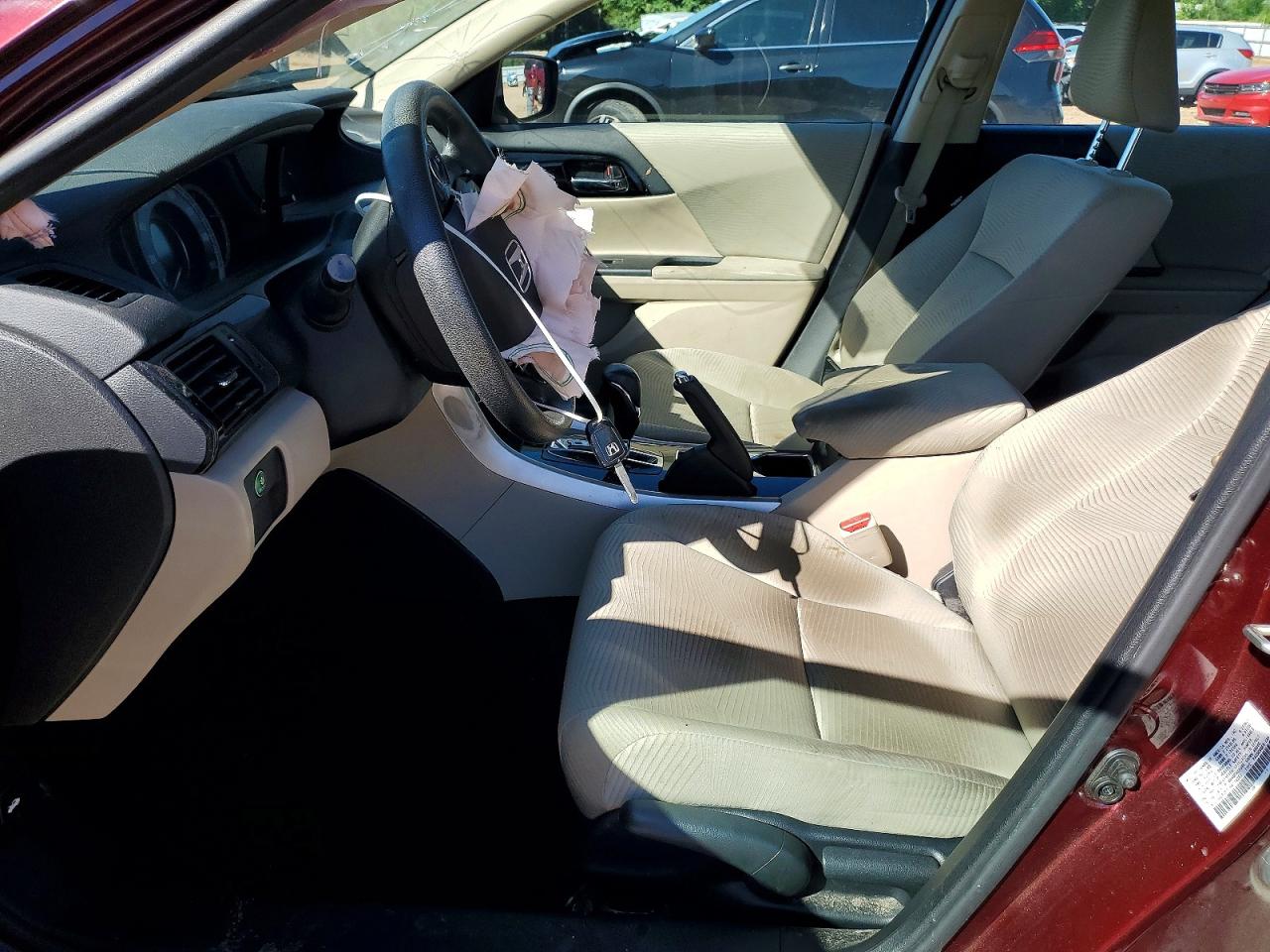2017 Honda Accord Lx Burgundy vin: 1HGCR2F31HA118260