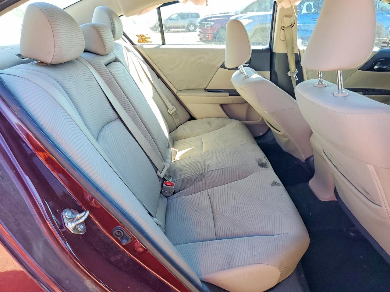 2017 Honda Accord Lx Burgundy vin: 1HGCR2F31HA118260