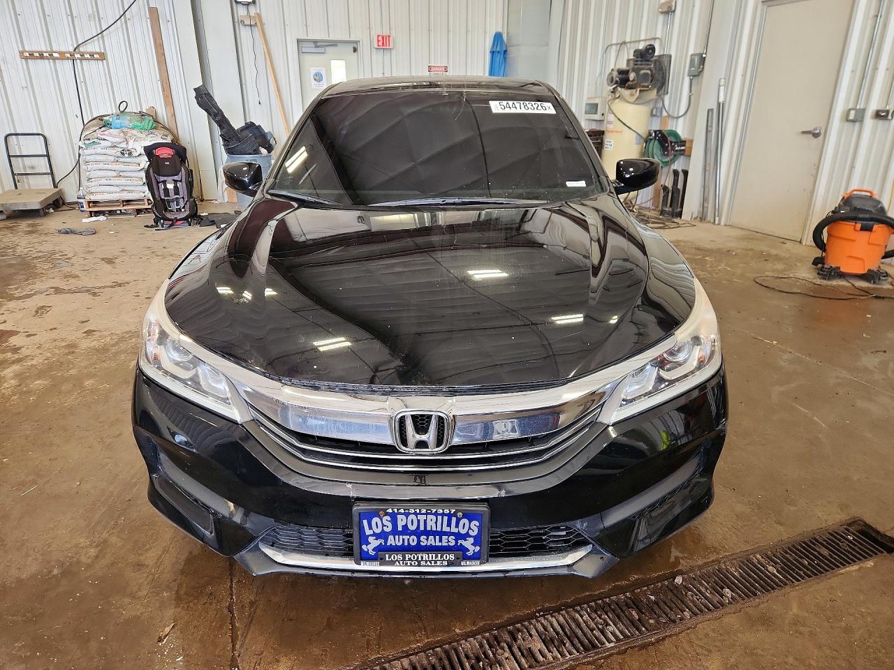 2017 Honda Accord Lx Black vin: 1HGCR2F31HA205141