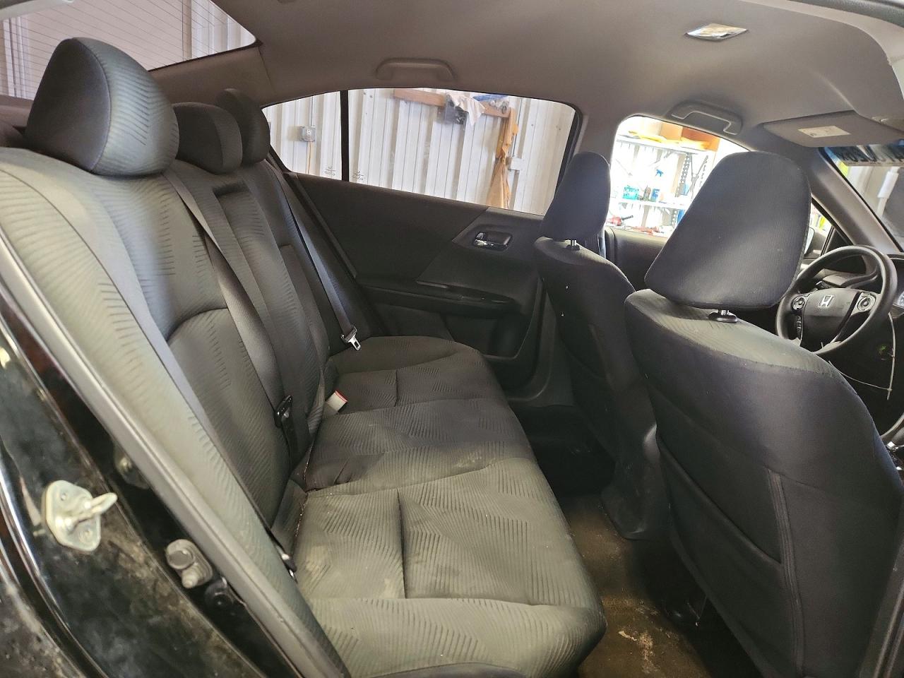 2017 Honda Accord Lx Black vin: 1HGCR2F31HA205141