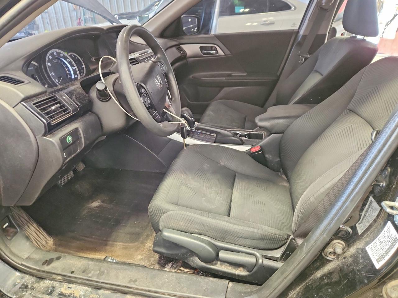 2017 Honda Accord Lx Black vin: 1HGCR2F31HA205141