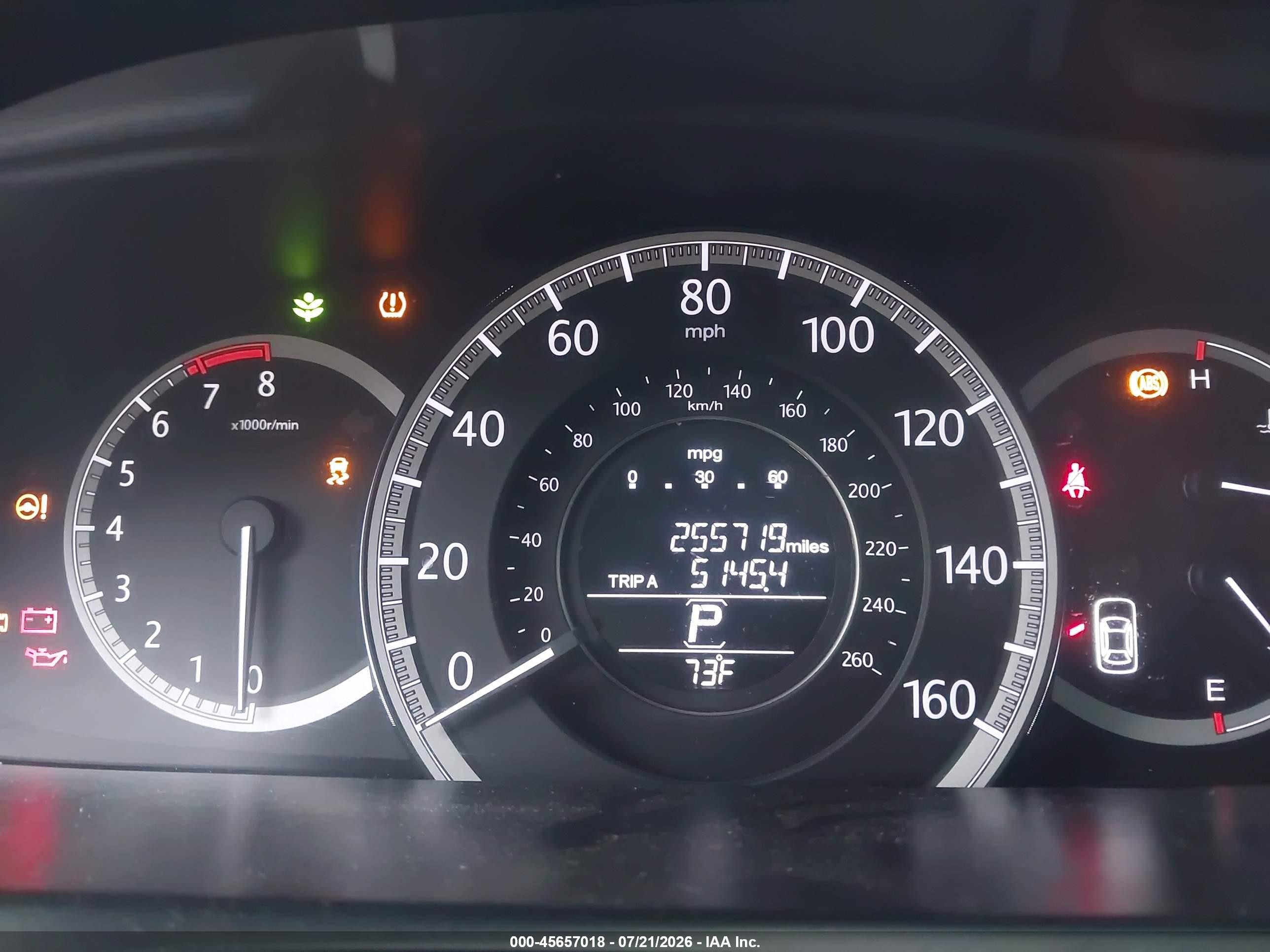 2013 Honda Accord Lx Gray vin: 1HGCR2F32DA001586