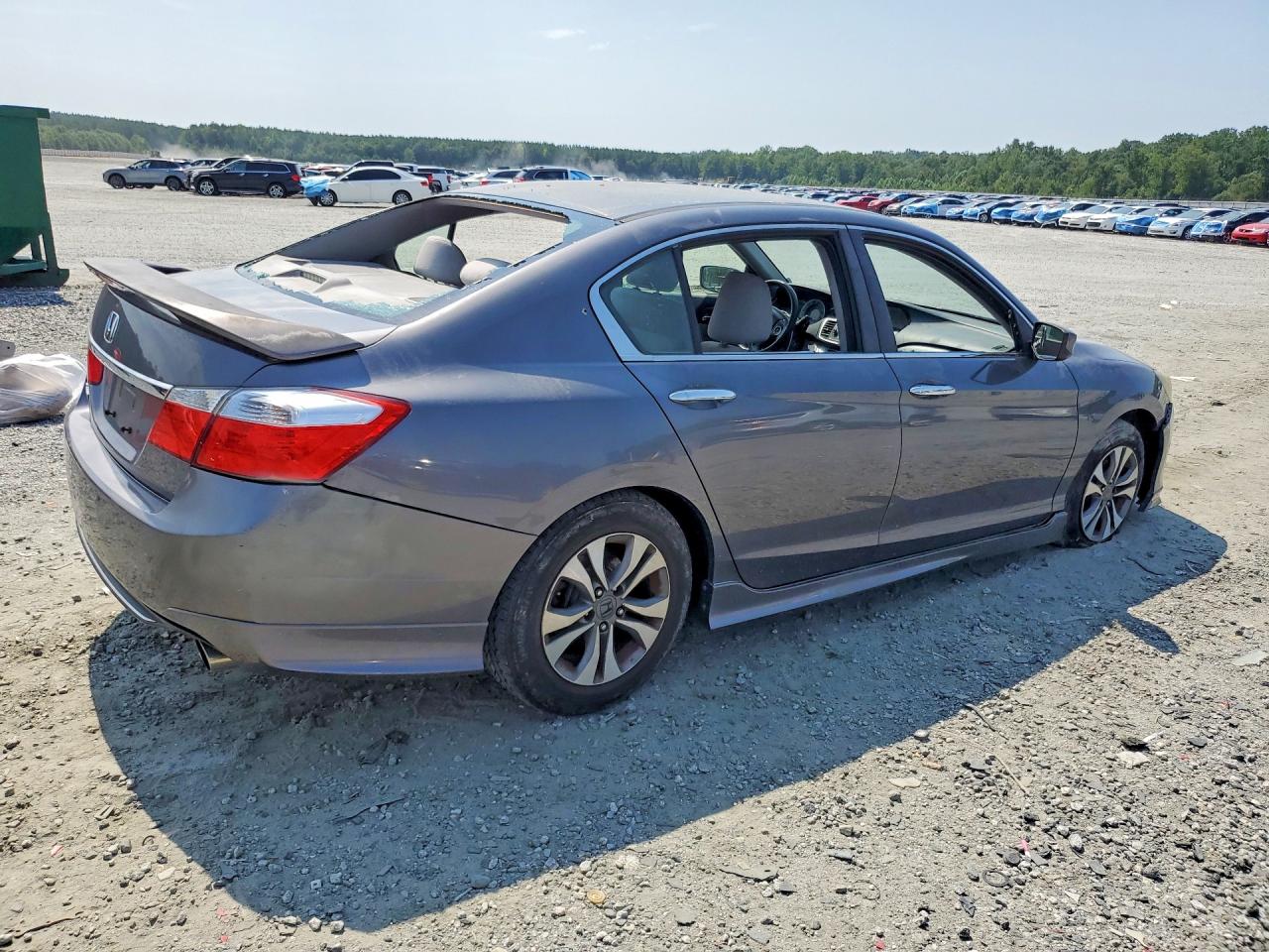 2013 Honda Accord Lx Gray vin: 1HGCR2F32DA002477