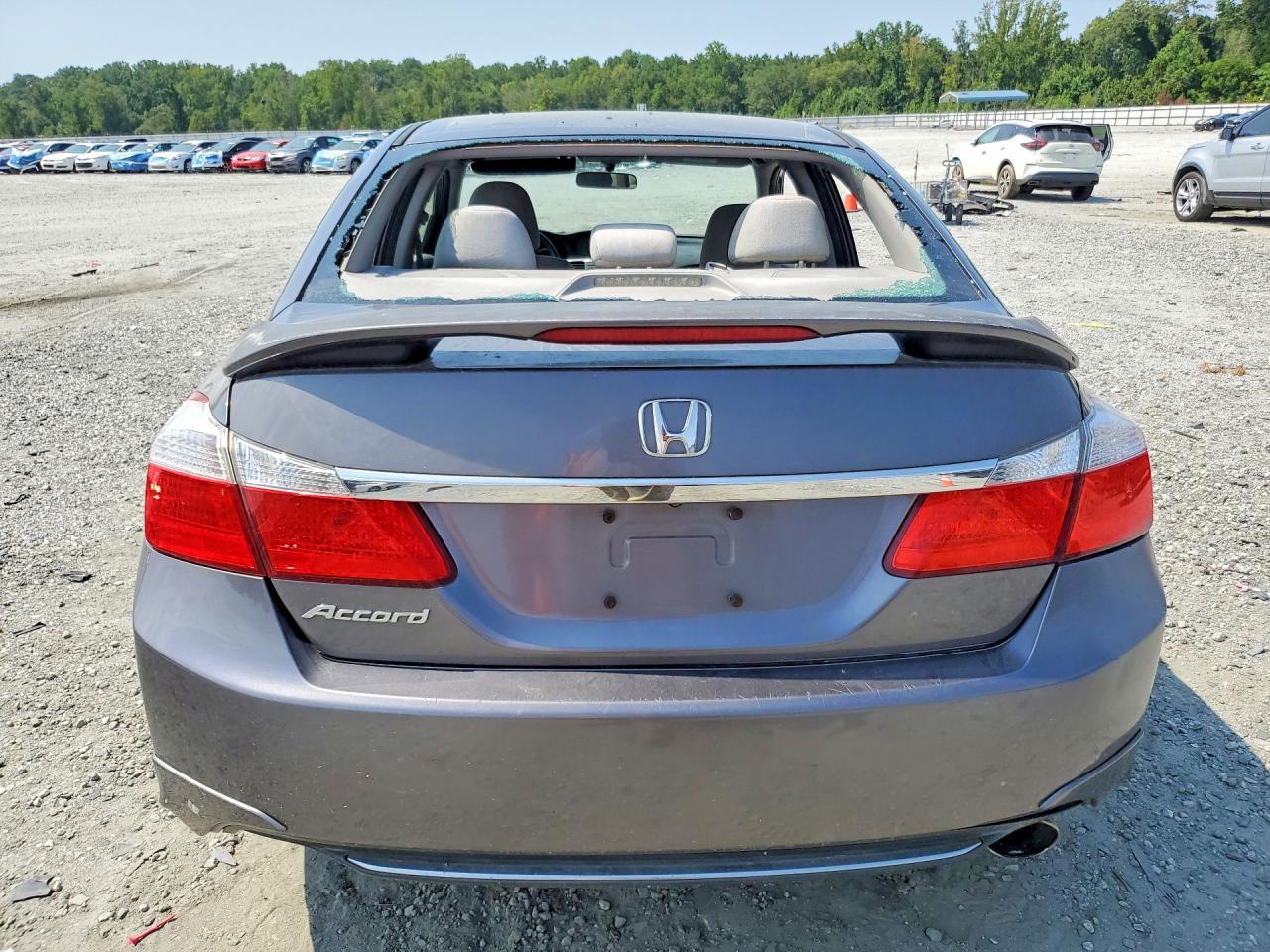 2013 Honda Accord Lx Gray vin: 1HGCR2F32DA002477