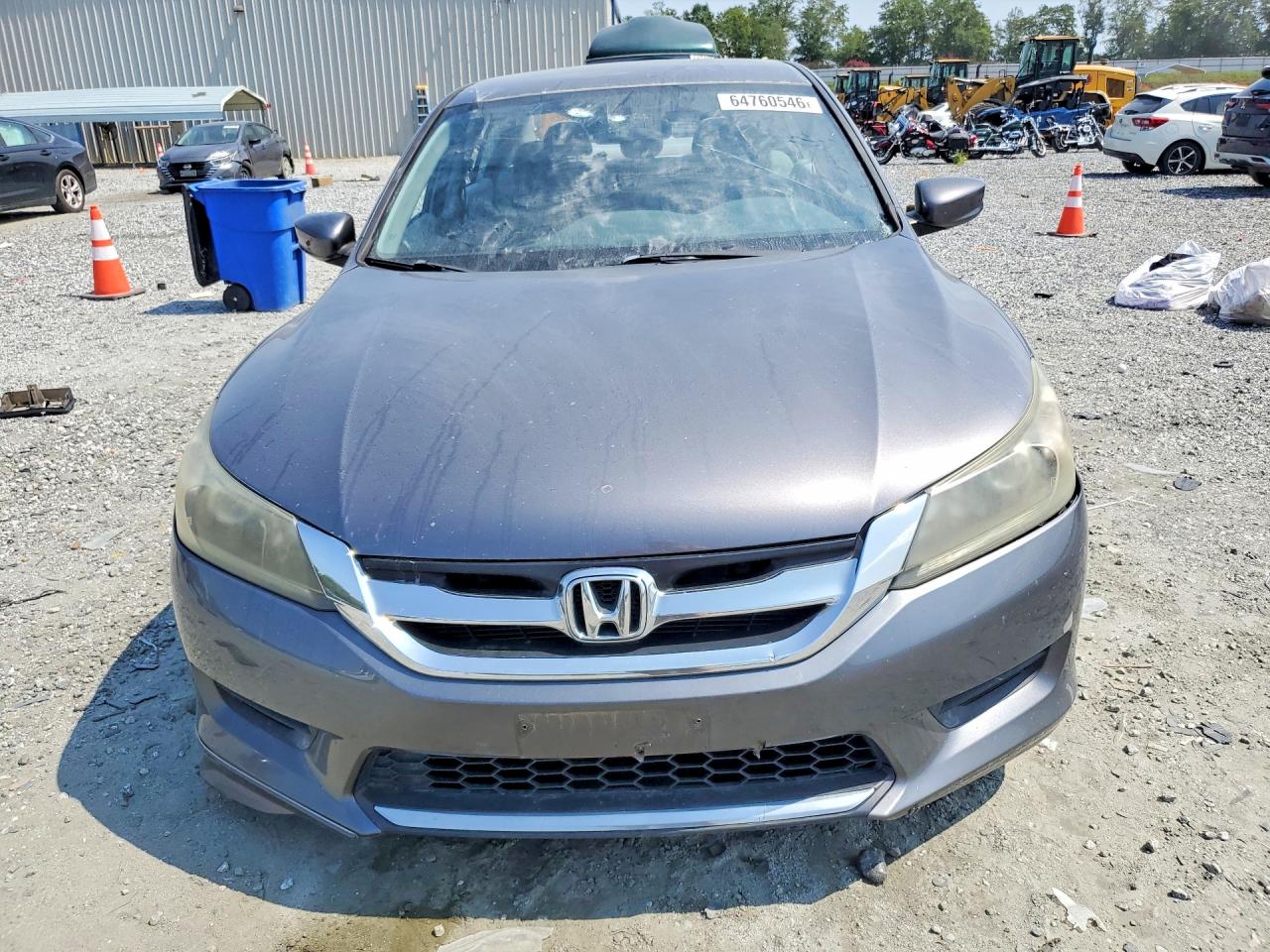 2013 Honda Accord Lx Gray vin: 1HGCR2F32DA002477